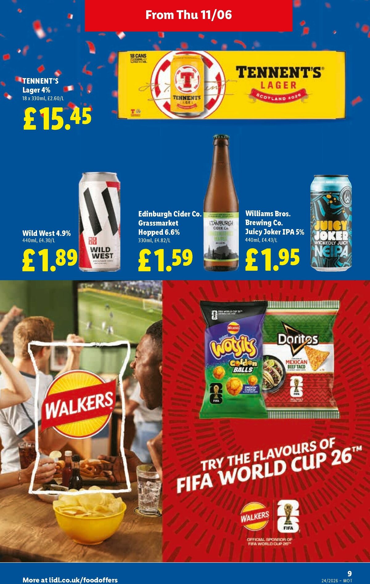 LIDL Scotland Offers from 11 June