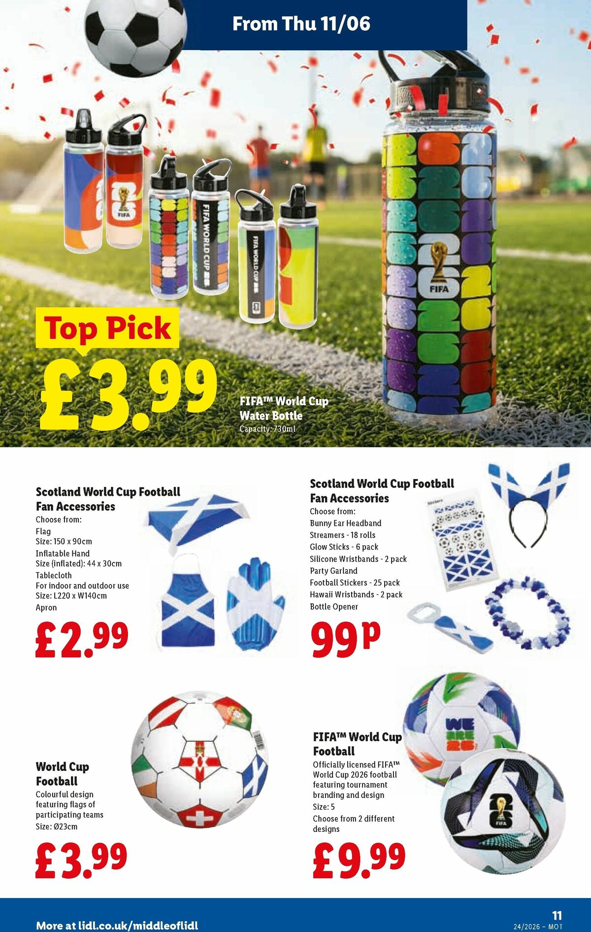 LIDL Scotland Offers from 11 June
