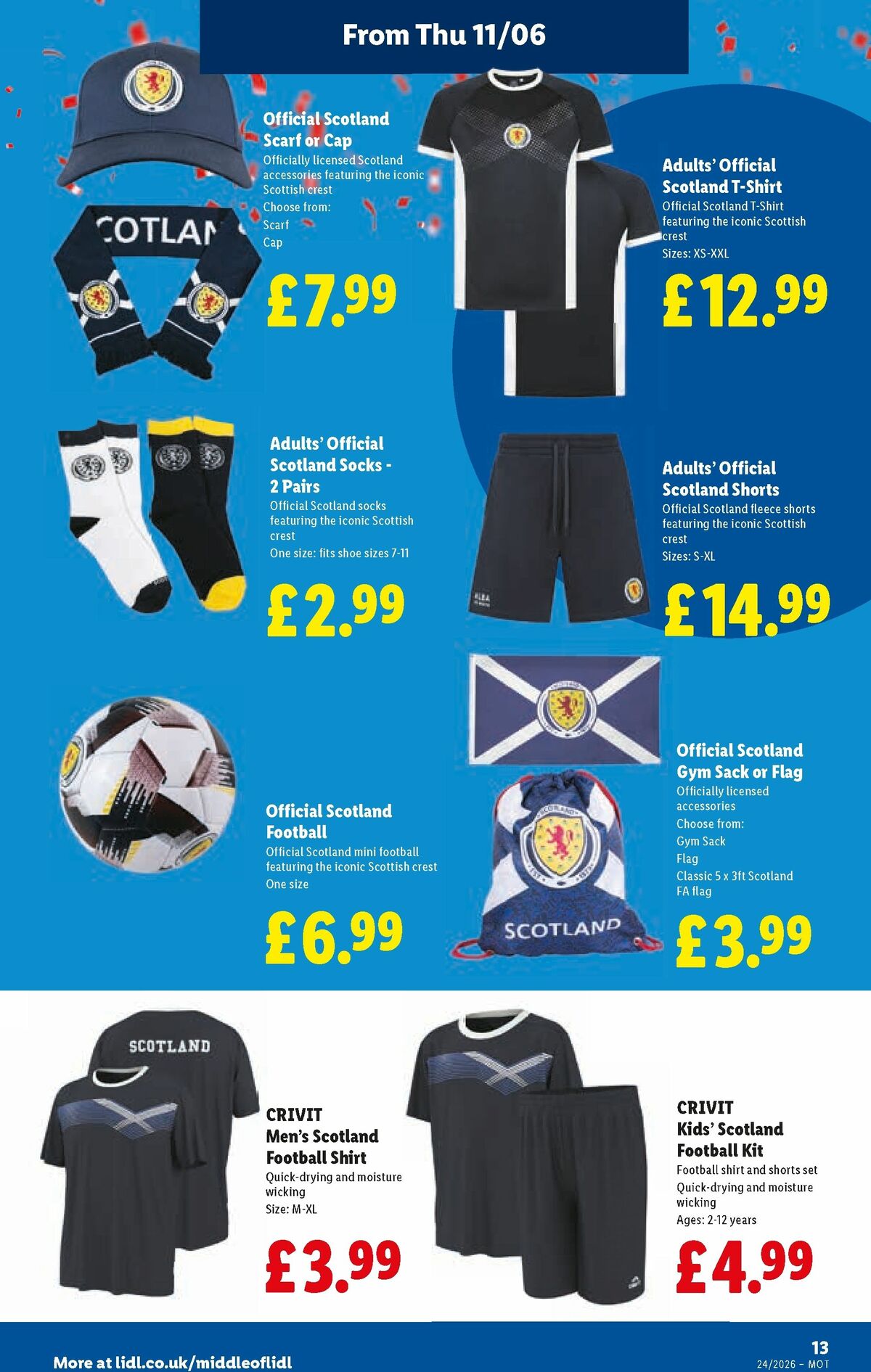 LIDL Scotland Offers from 11 June