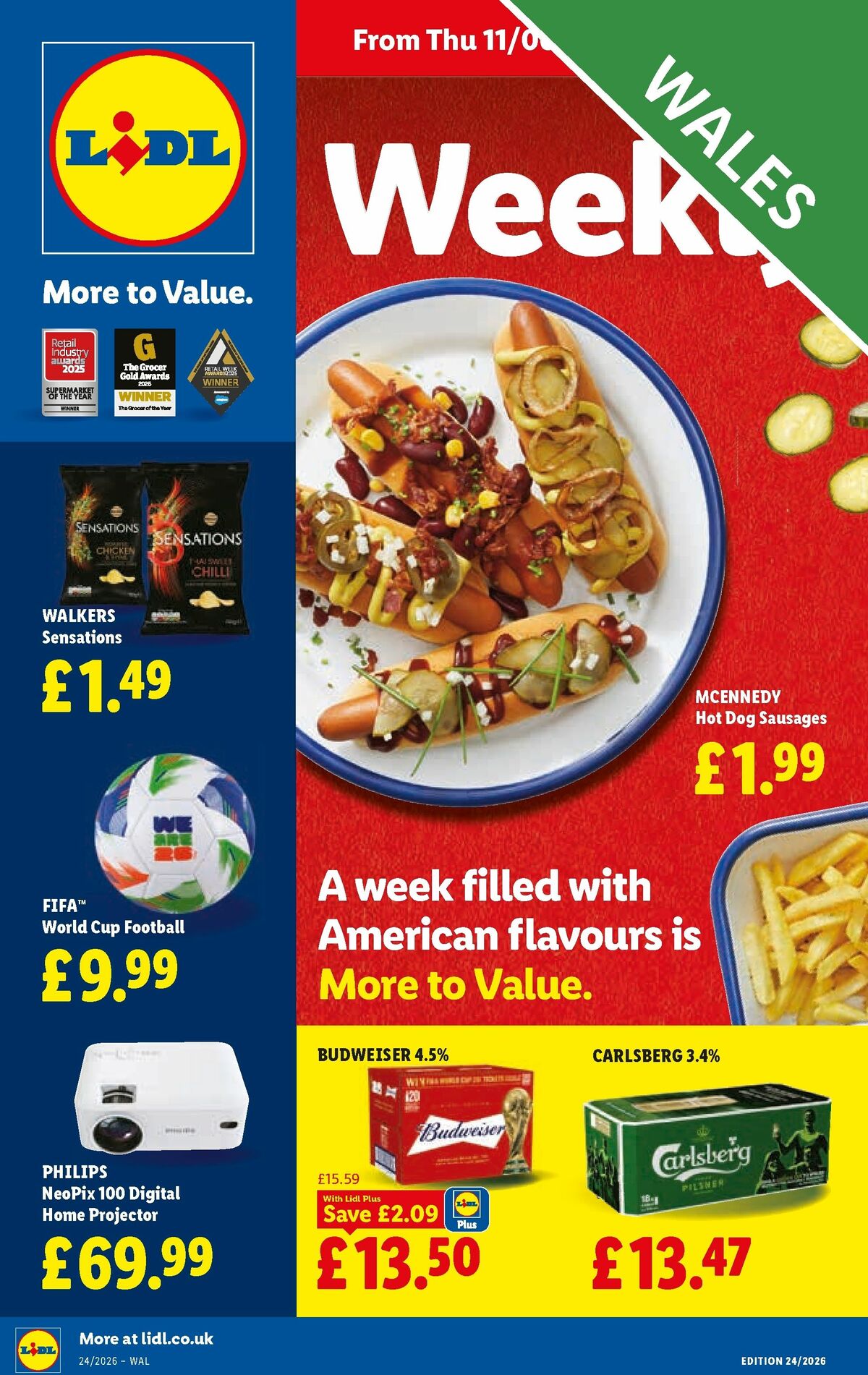 LIDL Wales Offers from 11 June