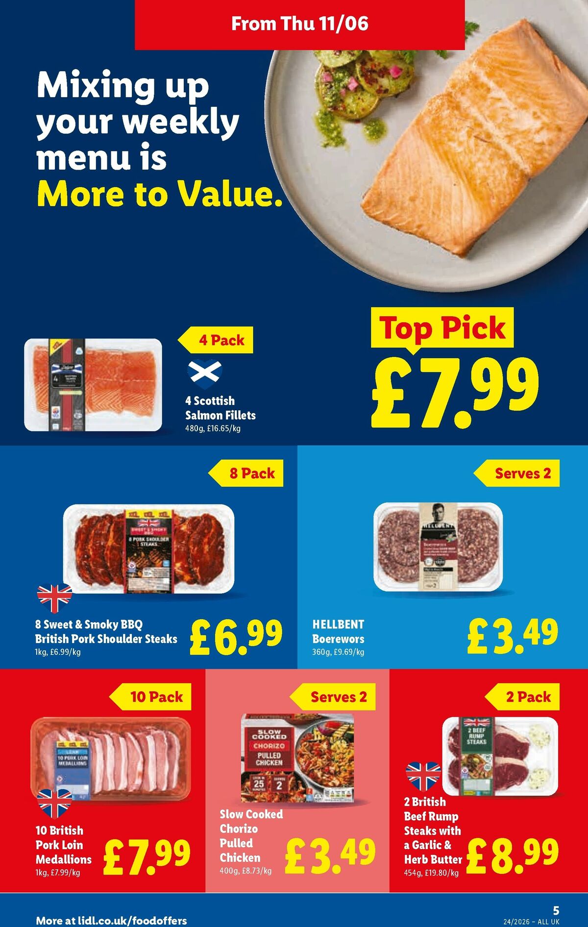 LIDL Wales Offers from 11 June