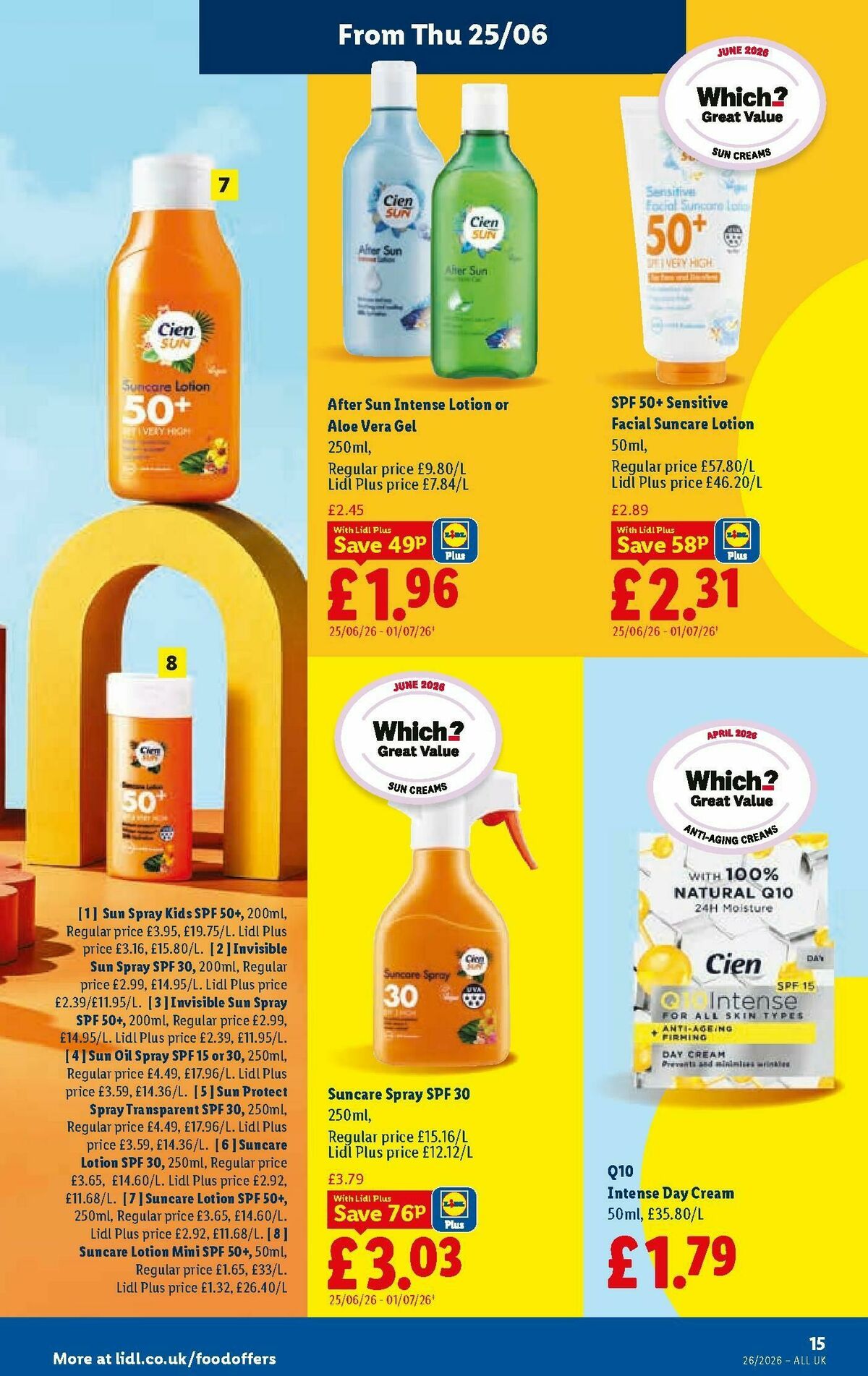 LIDL Offers from 25 June