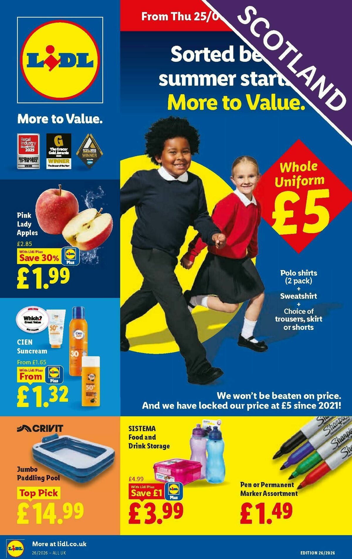 LIDL Scotland Offers from 25 June