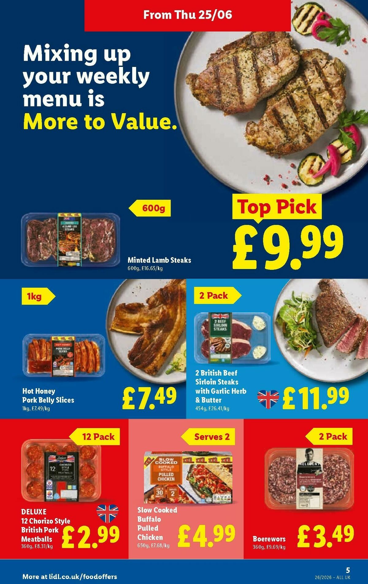 LIDL Wales Offers from 25 June