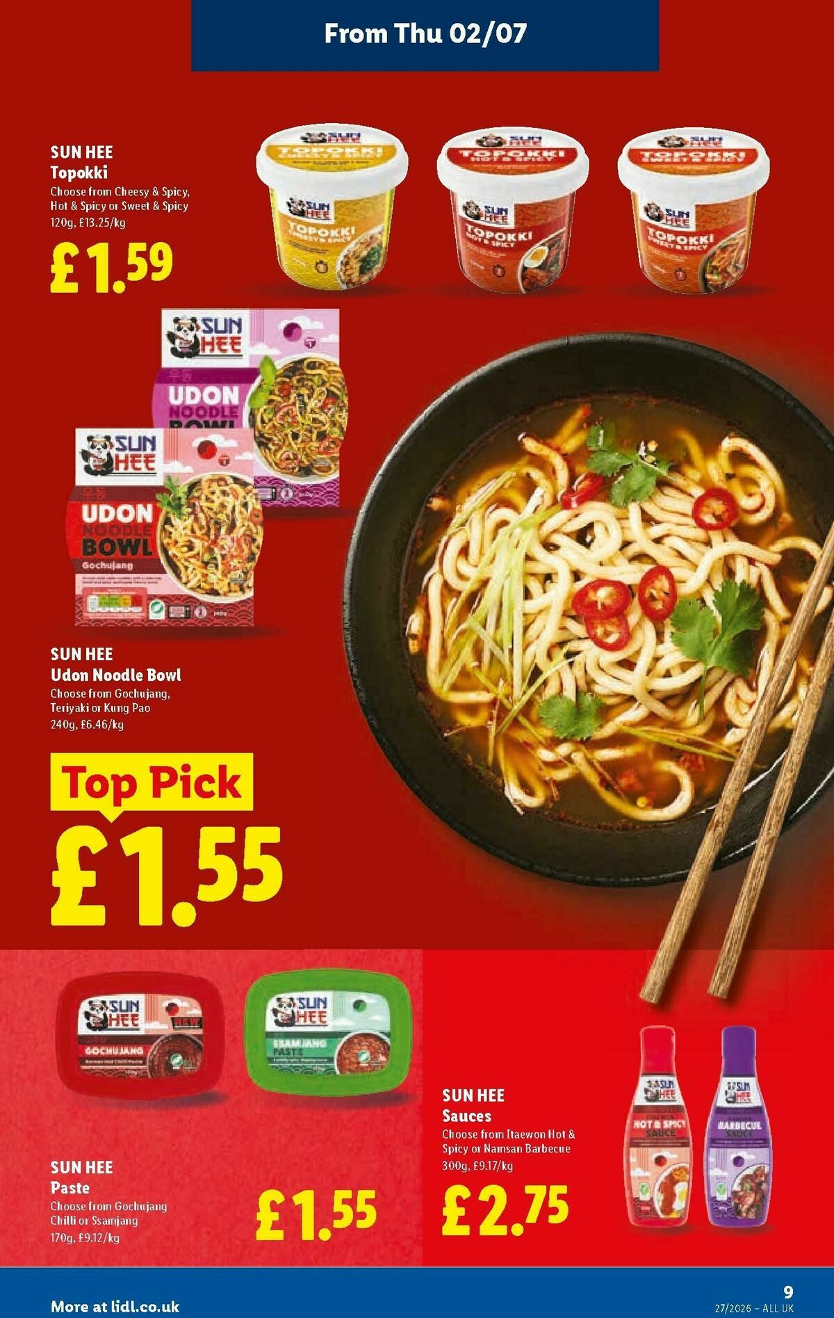 LIDL Offers from 2 July