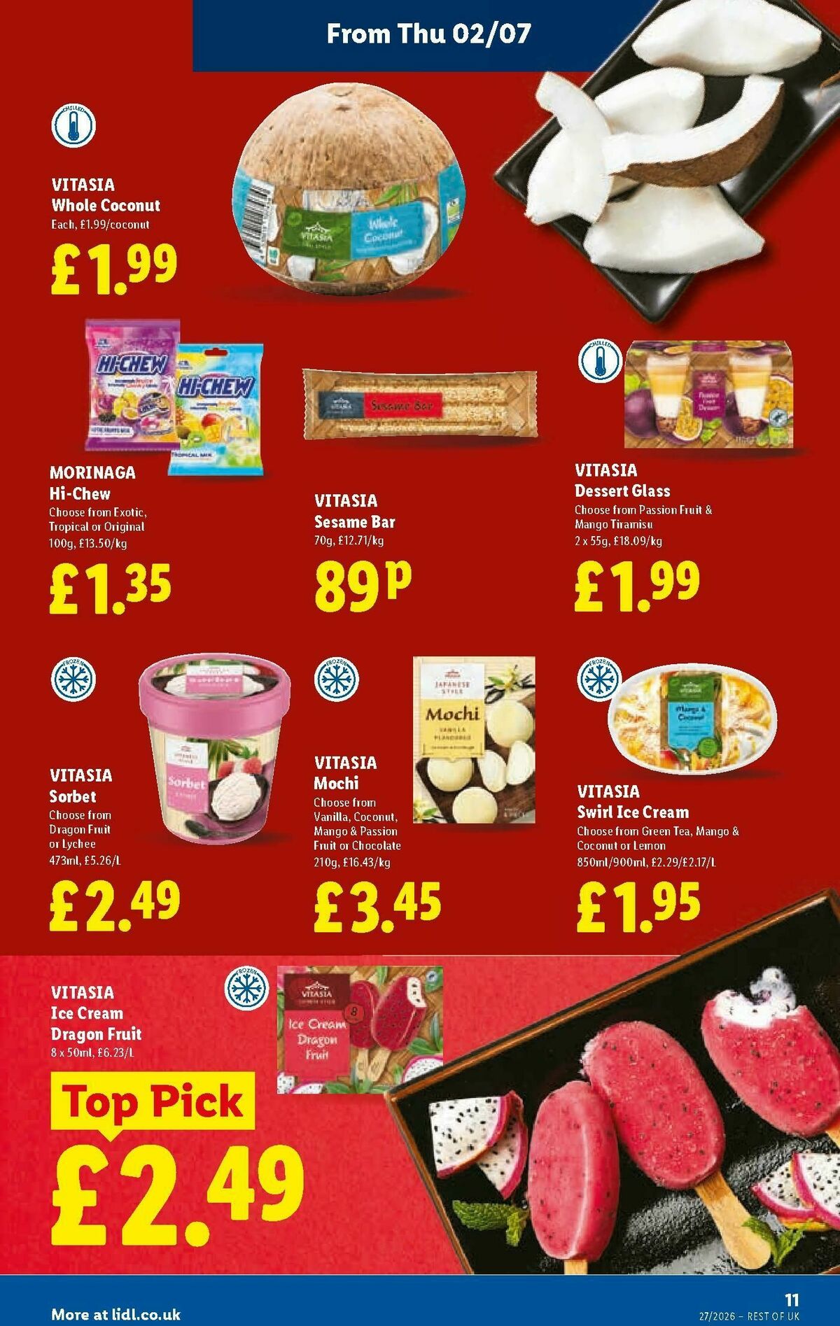LIDL Scotland Offers from 2 July