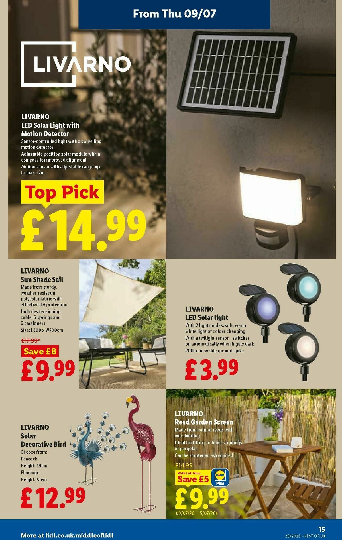LIDL Scotland Offers from 9 July
