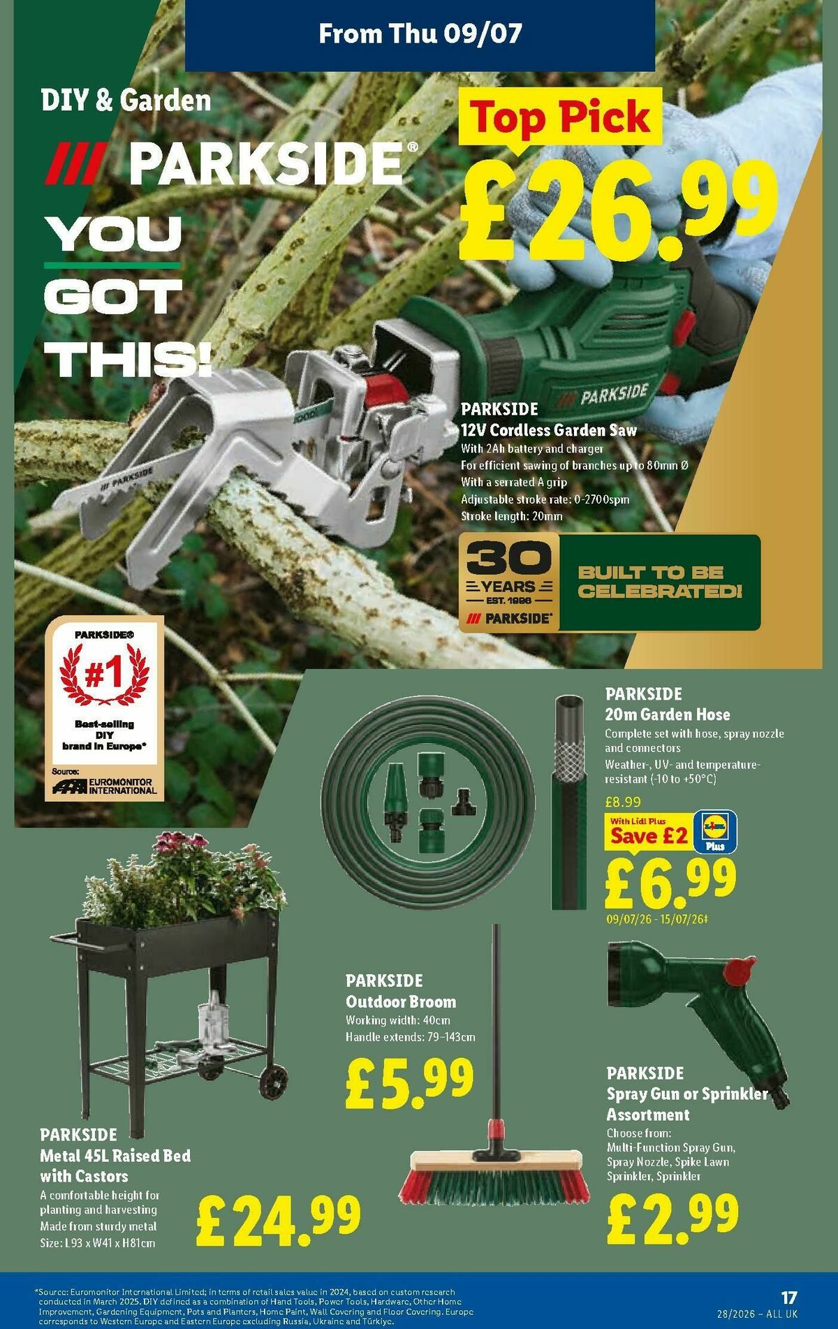LIDL Scotland Offers from 9 July