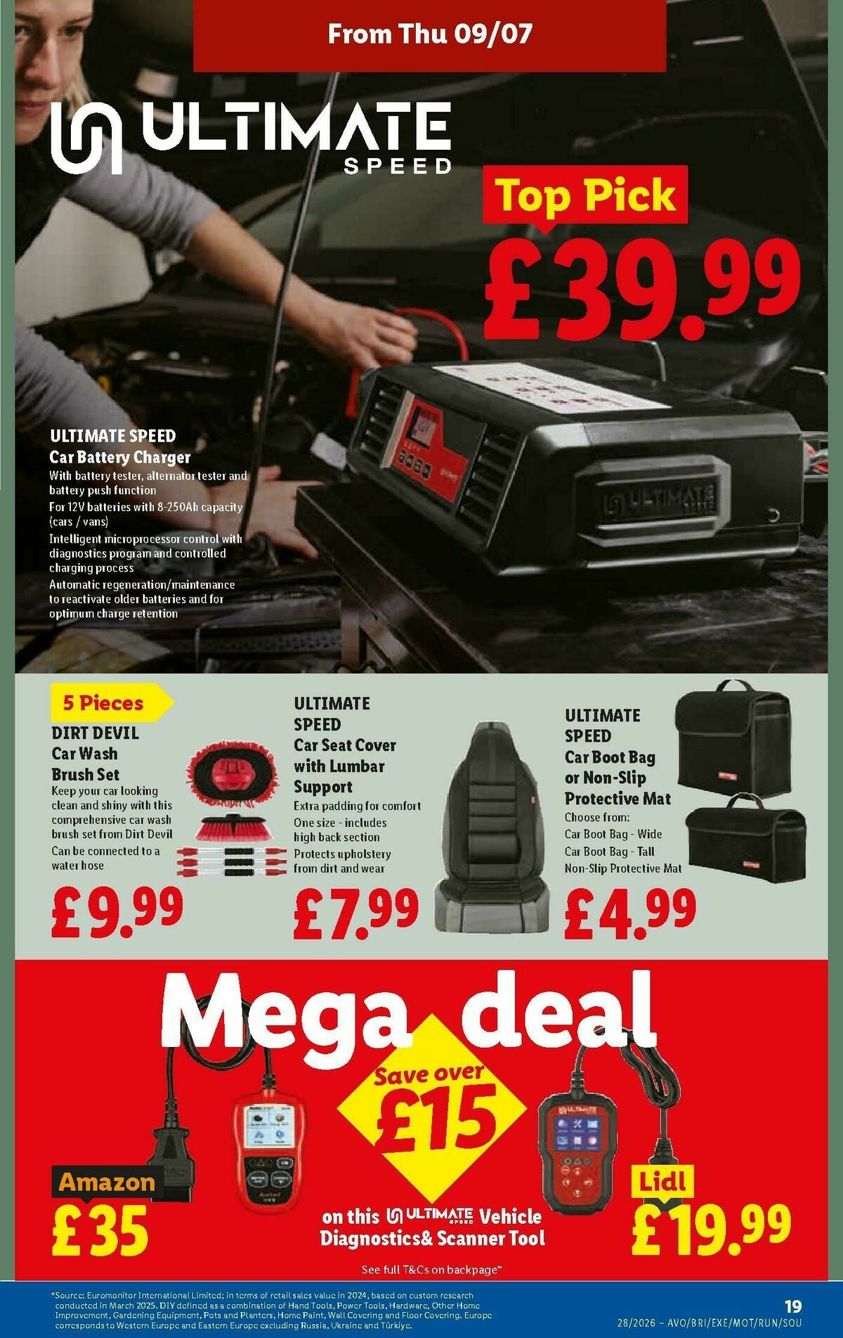 LIDL Wales Offers from 9 July
