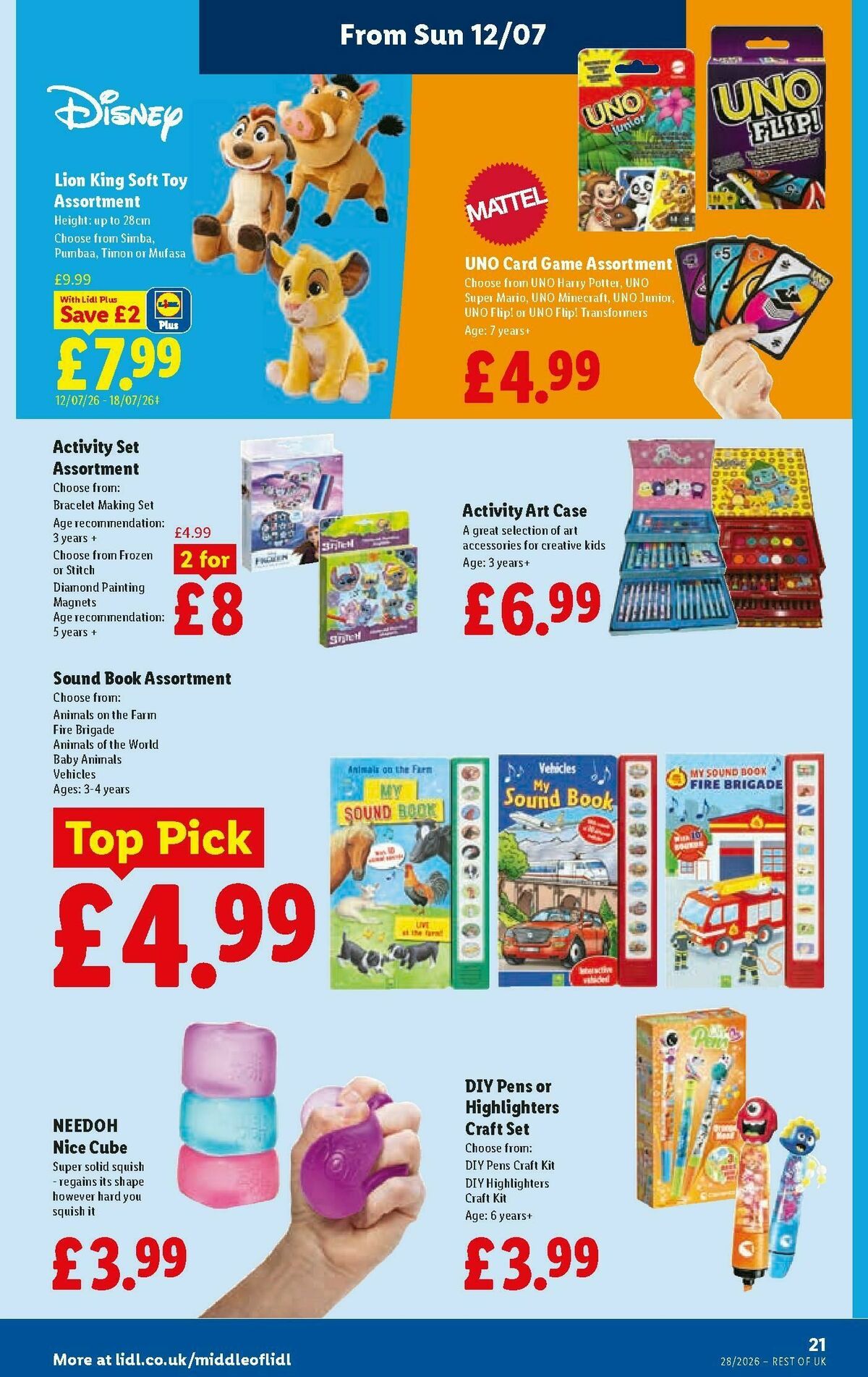 LIDL Wales Offers from 9 July
