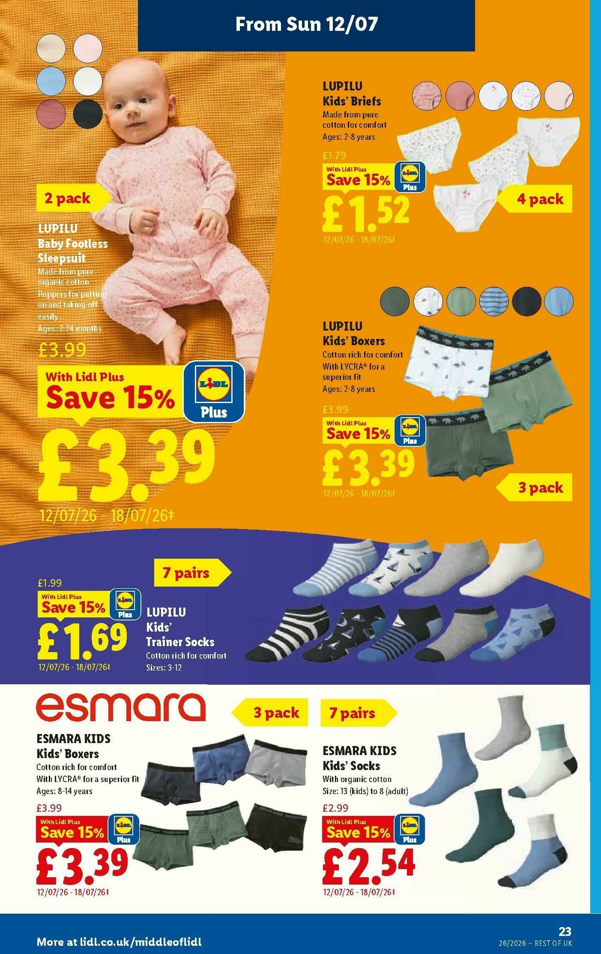 LIDL Wales Offers from 9 July