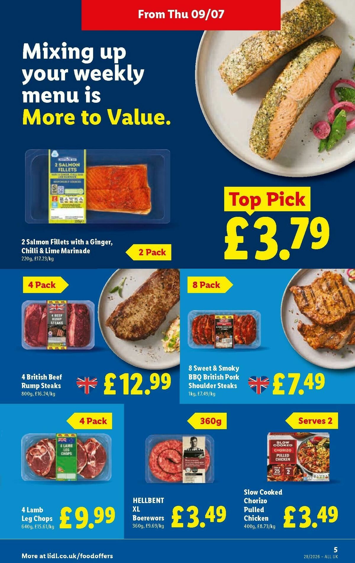 LIDL Wales Offers from 9 July
