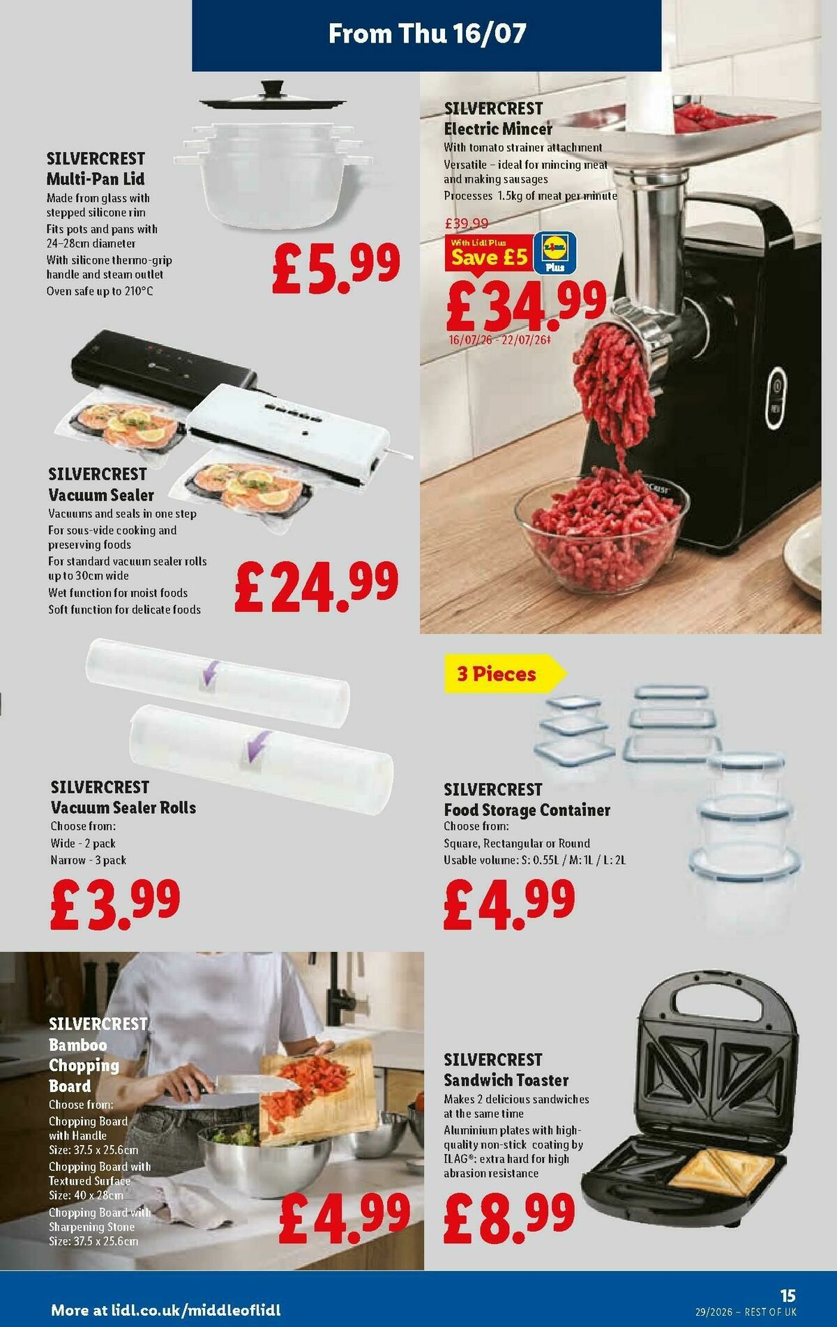 LIDL Offers from 16 July