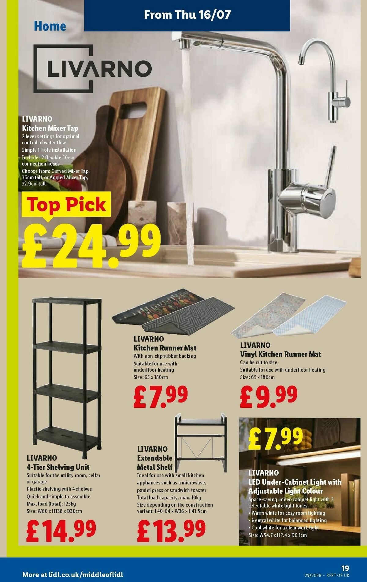 LIDL Offers from 16 July