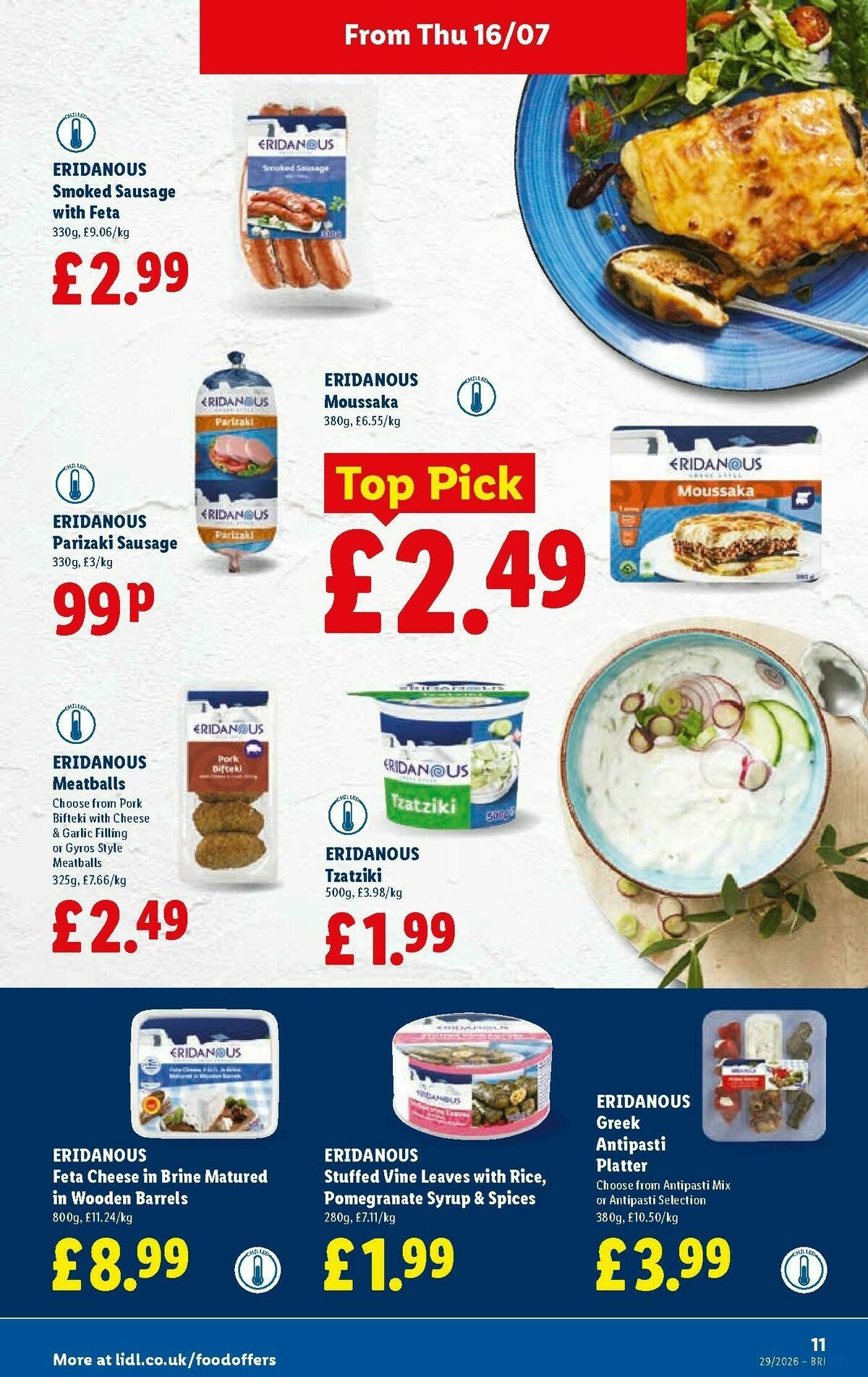 LIDL Wales Offers from 16 July