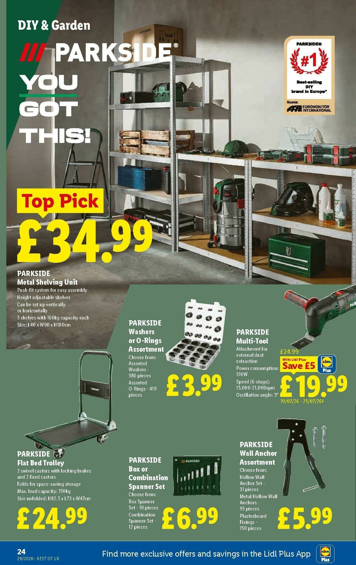 LIDL Wales Offers from 16 July