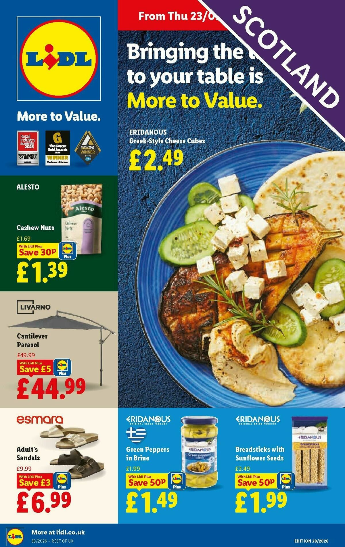 LIDL Scotland Offers from 23 July
