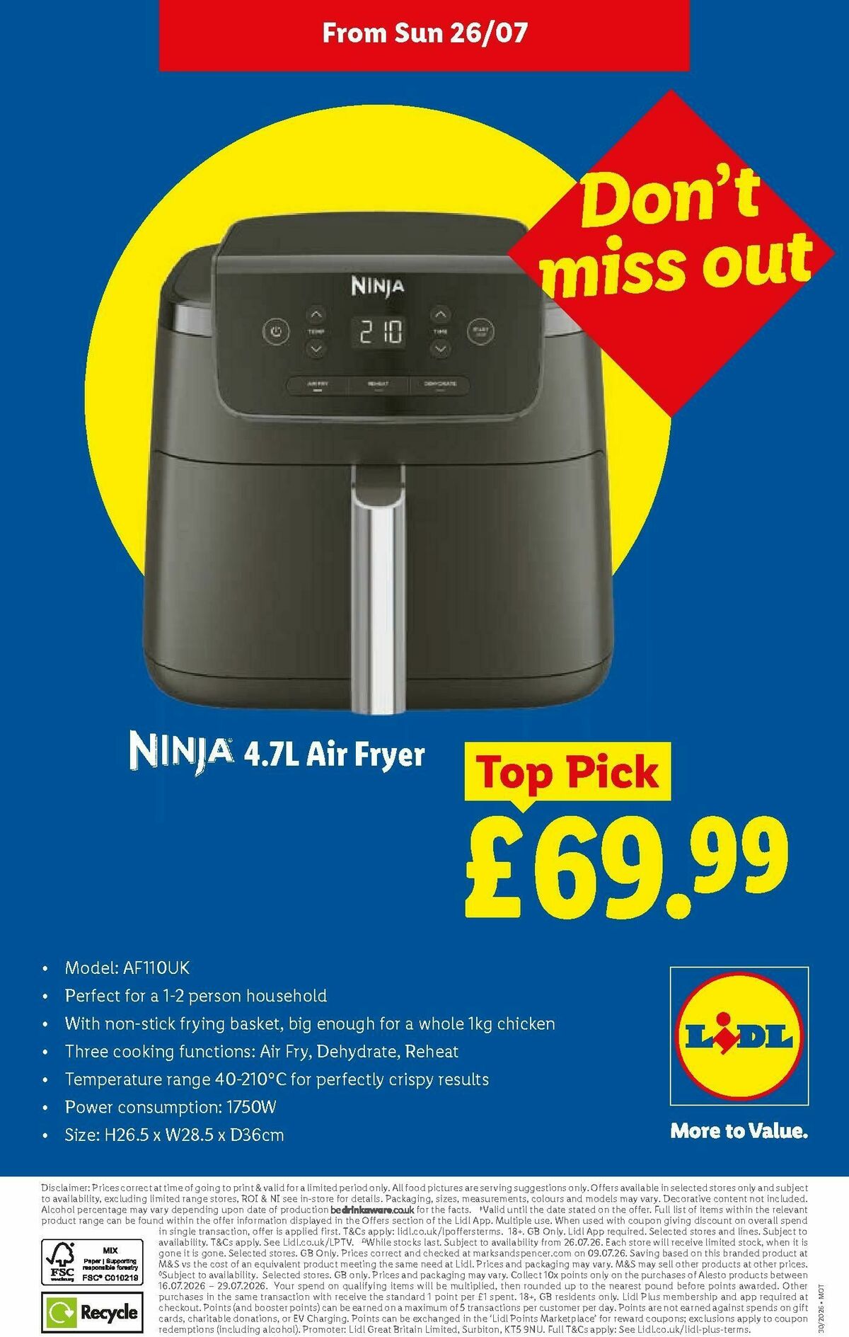 LIDL Scotland Offers from 23 July