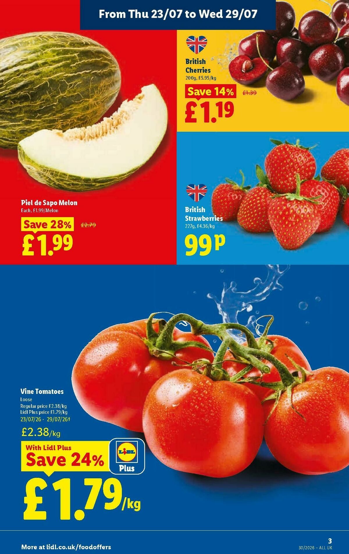 LIDL Scotland Offers from 23 July