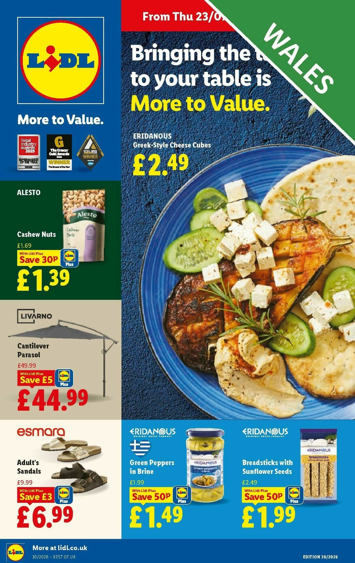 LIDL Wales Offers from 23 July