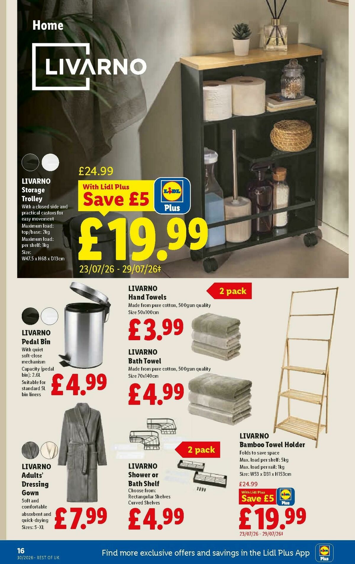 LIDL Offers from 23 July