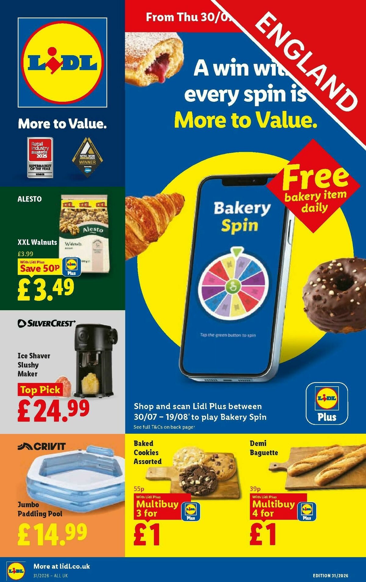 LIDL Offers from 30 July
