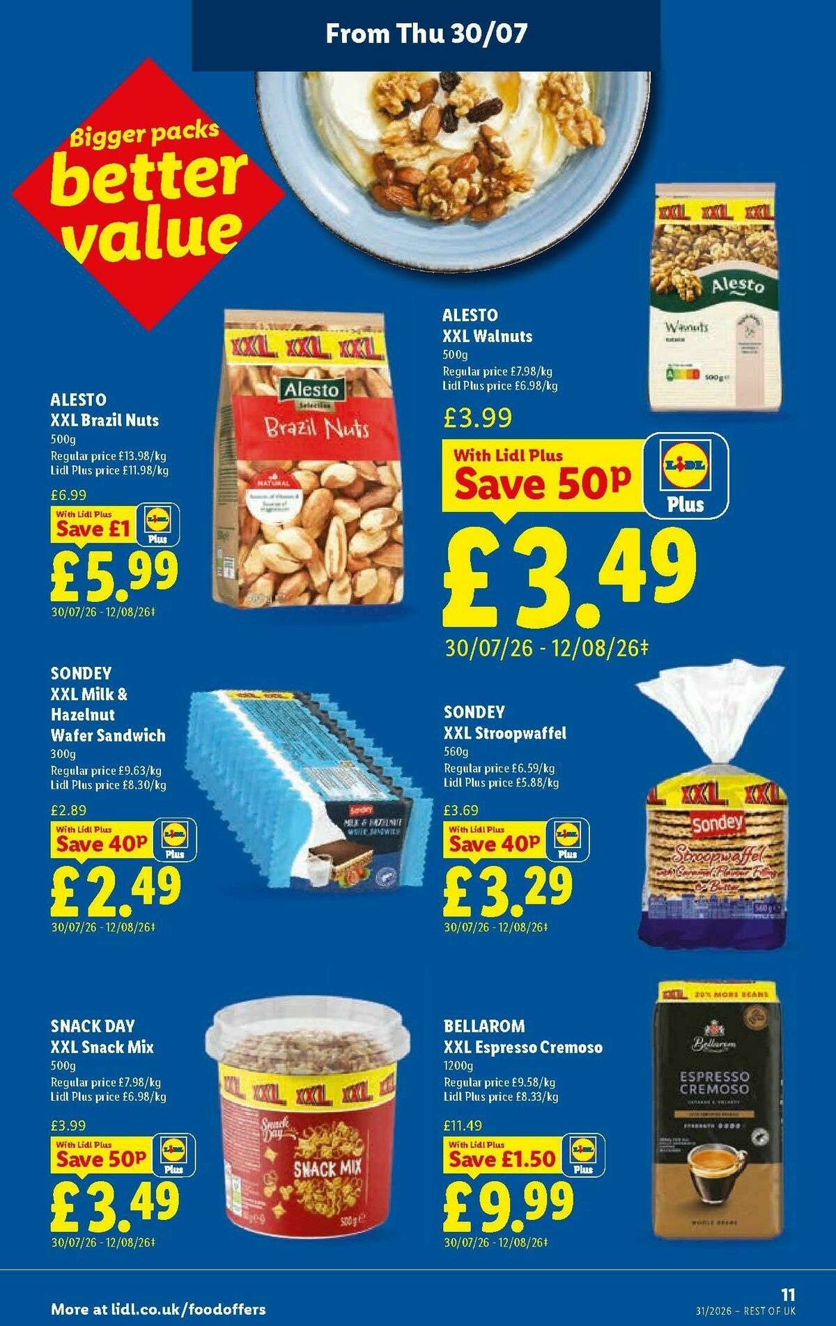 LIDL Offers from 30 July