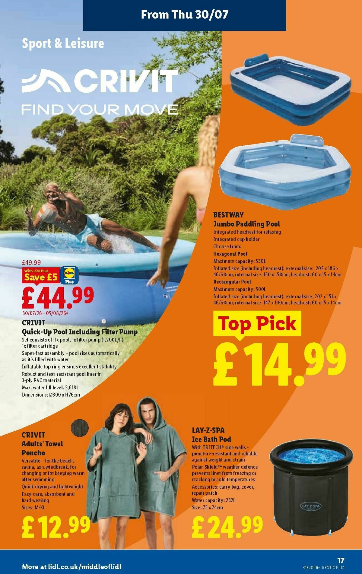 LIDL Offers from 30 July