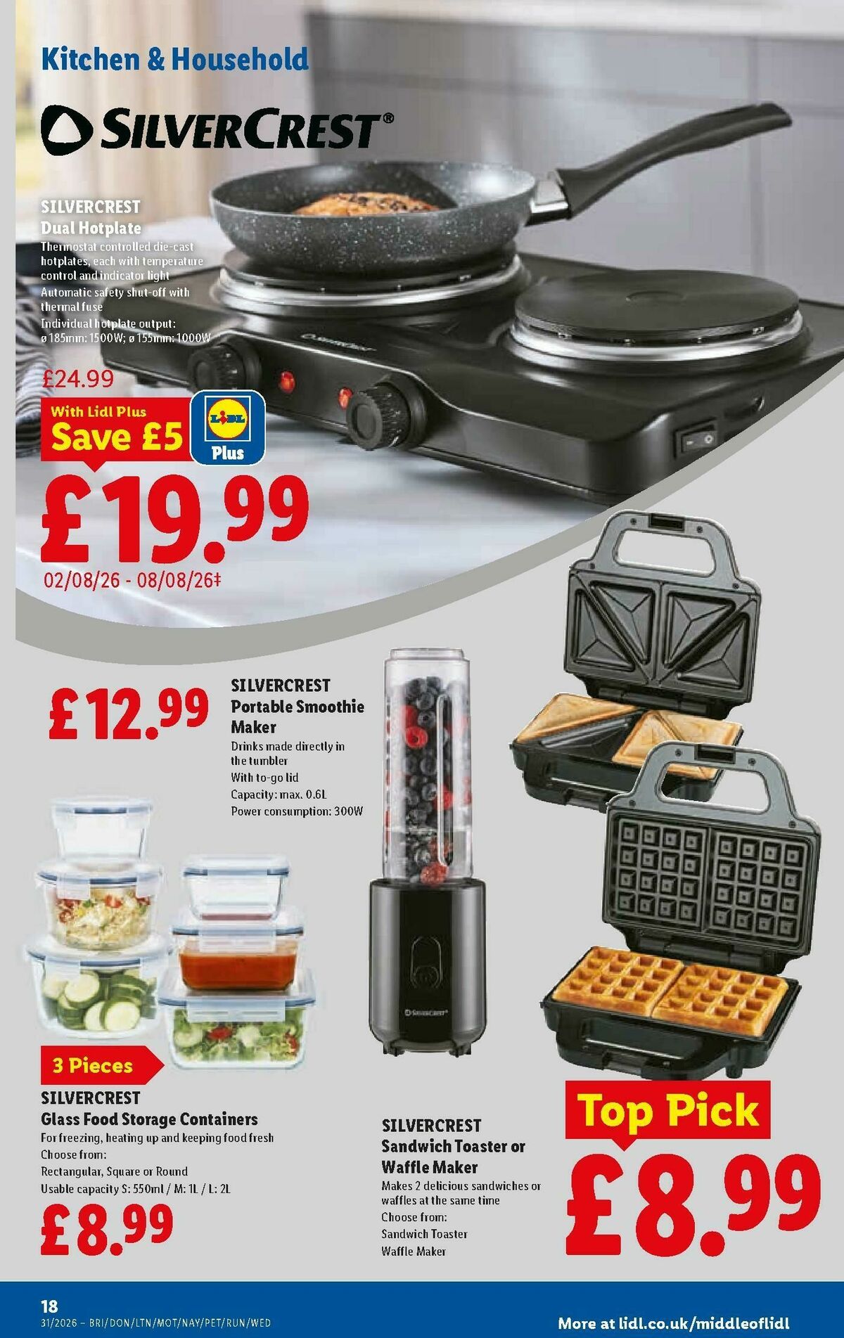 LIDL Offers from 30 July