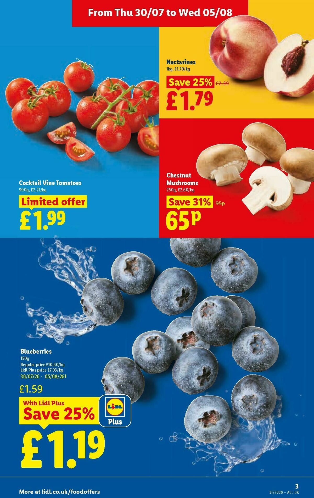 LIDL Offers from 30 July