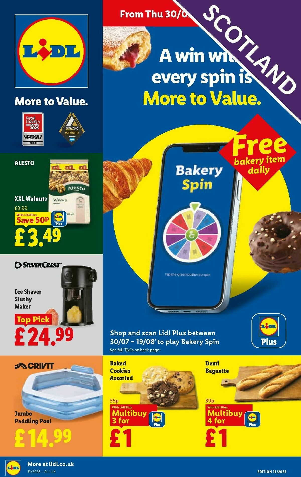 LIDL Scotland Offers from 30 July