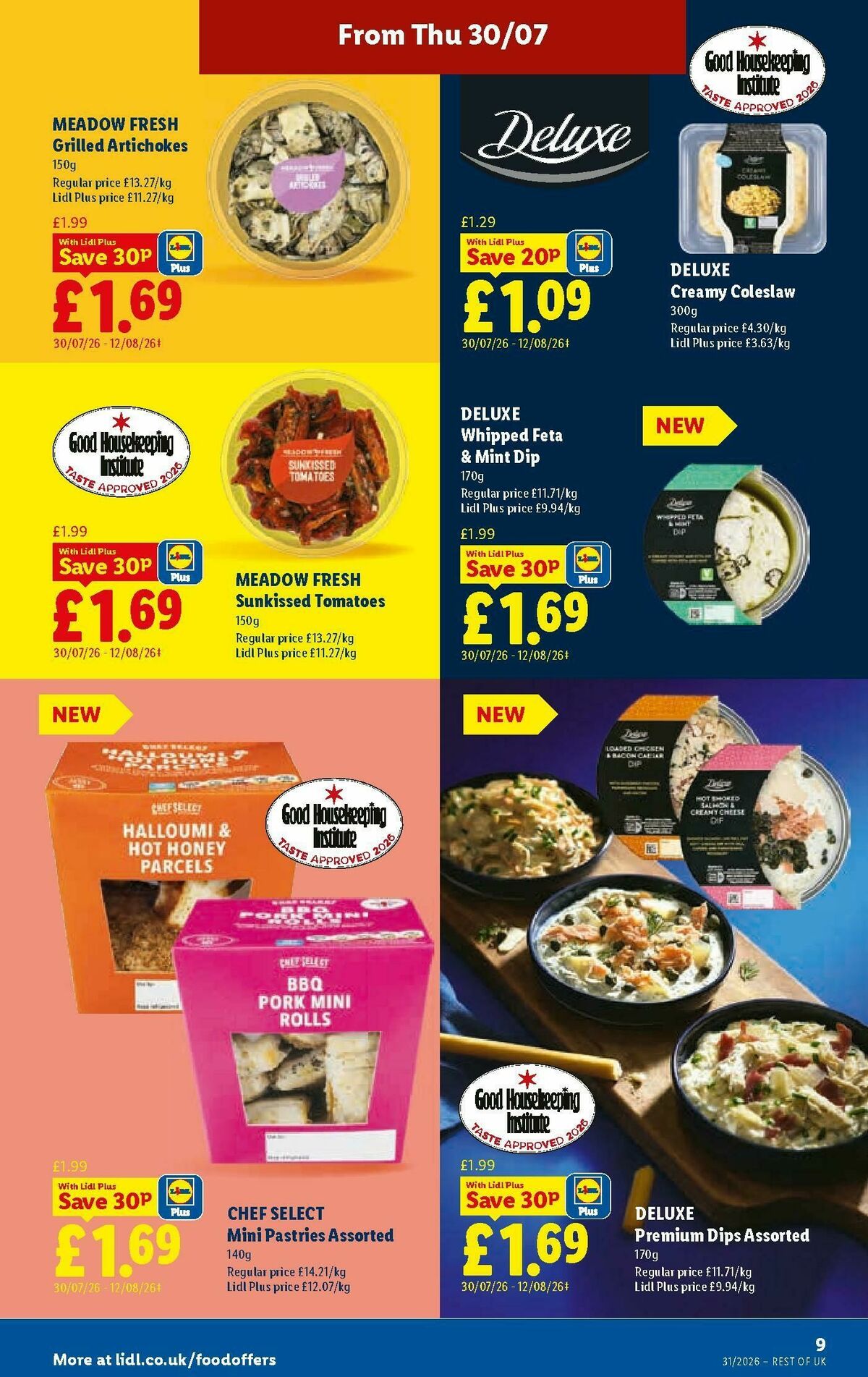 LIDL Scotland Offers from 30 July