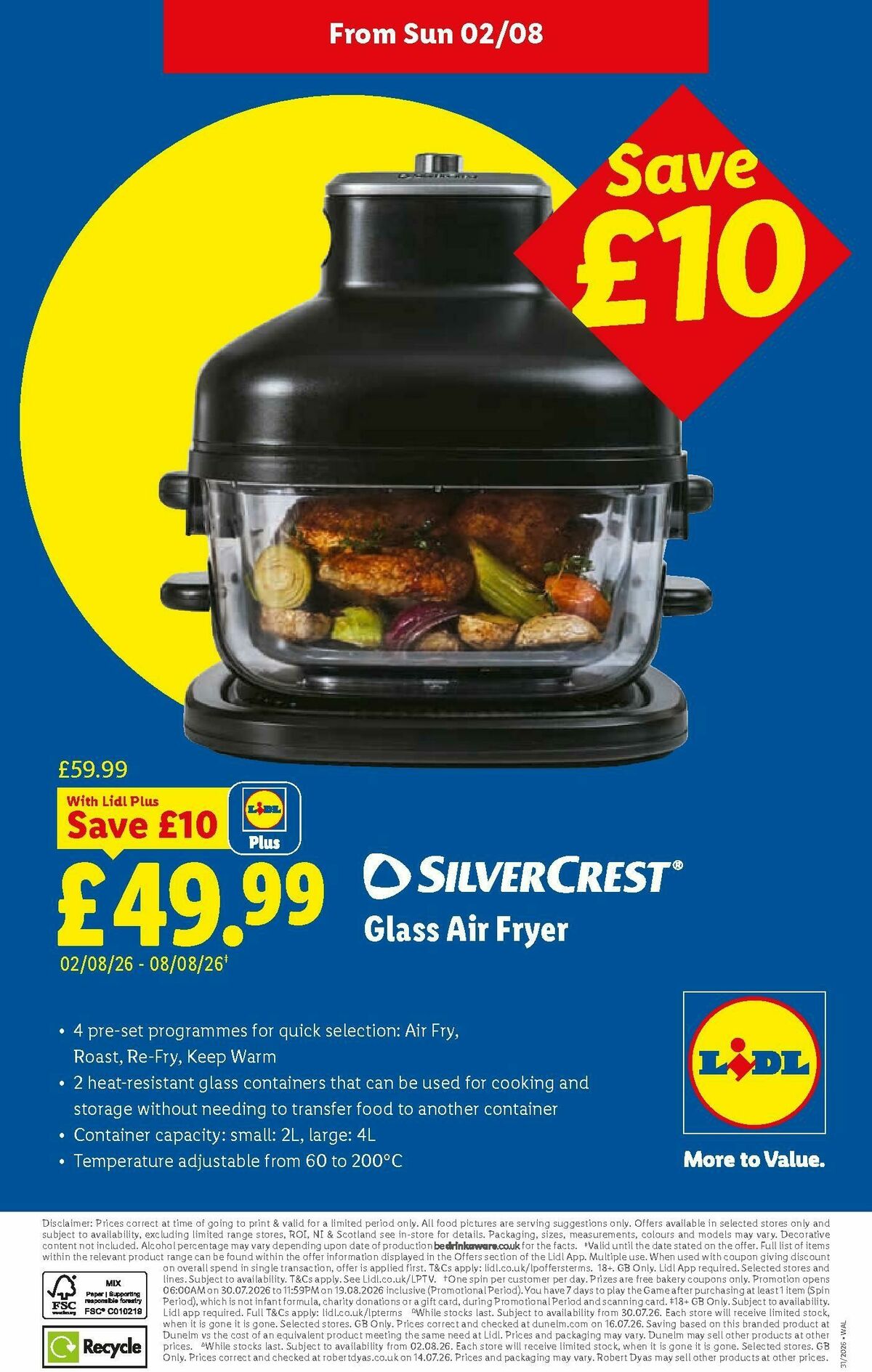 LIDL Wales Offers from 30 July