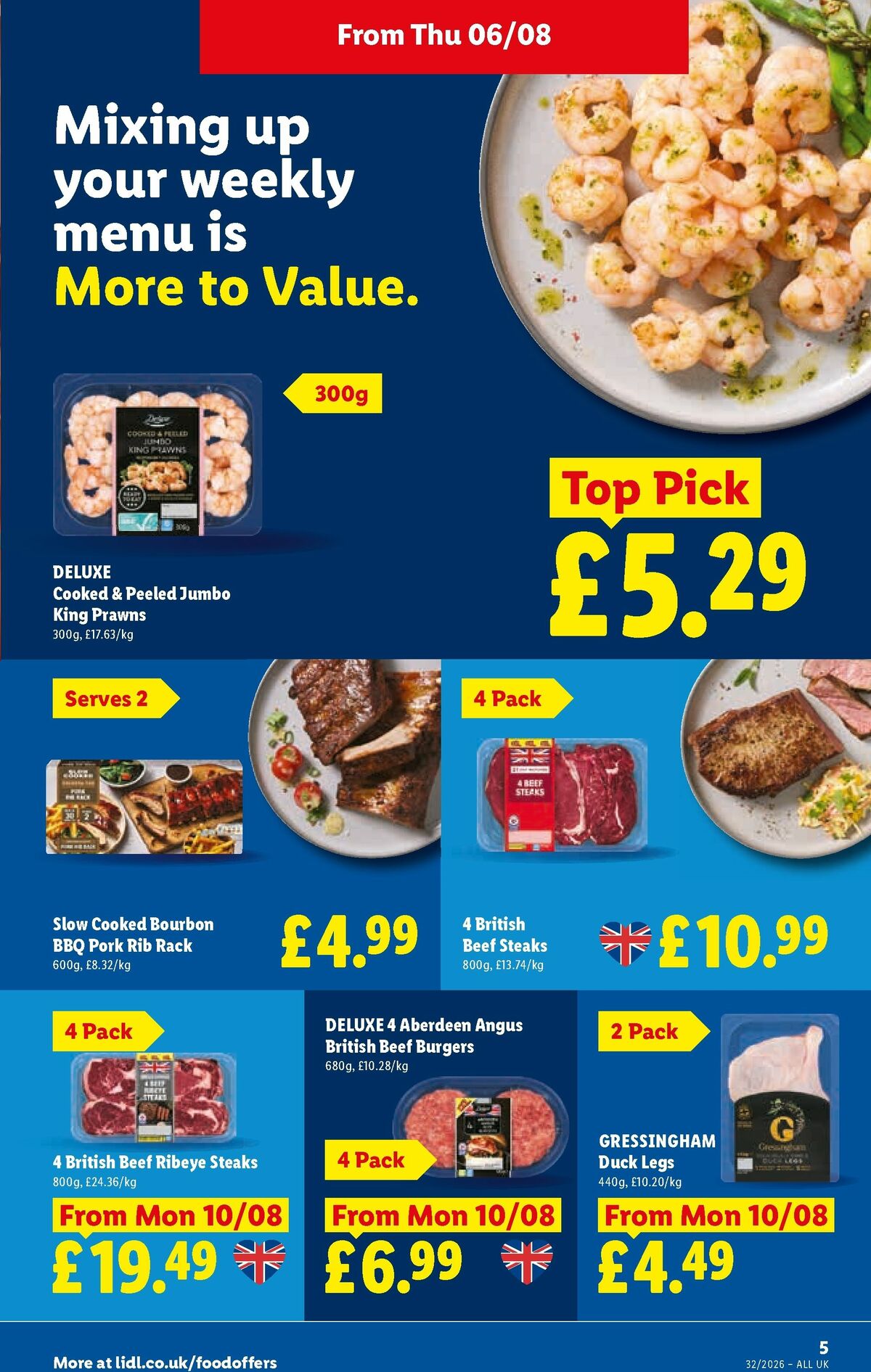 LIDL Offers from 6 August