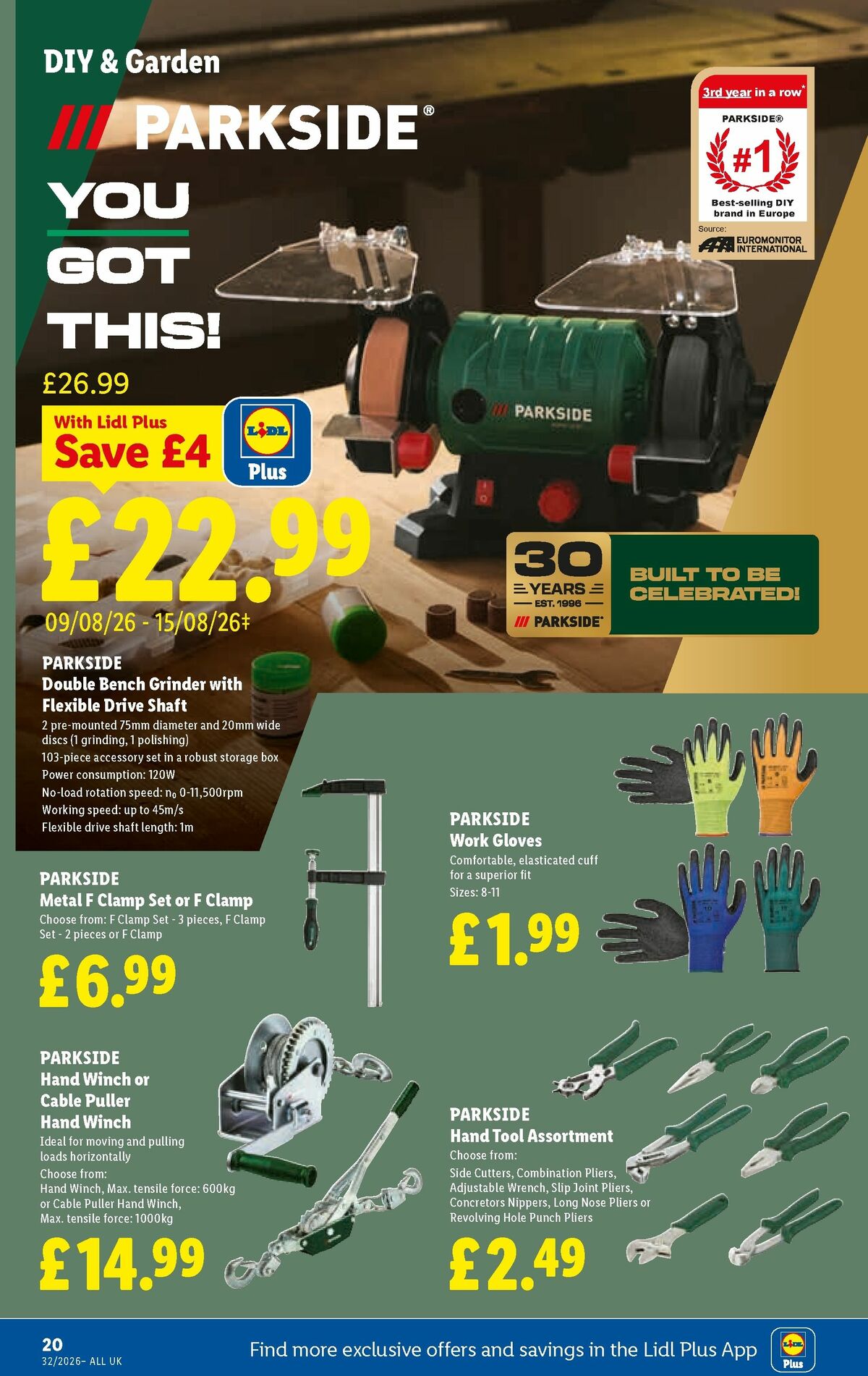 LIDL Wales Offers from 6 August