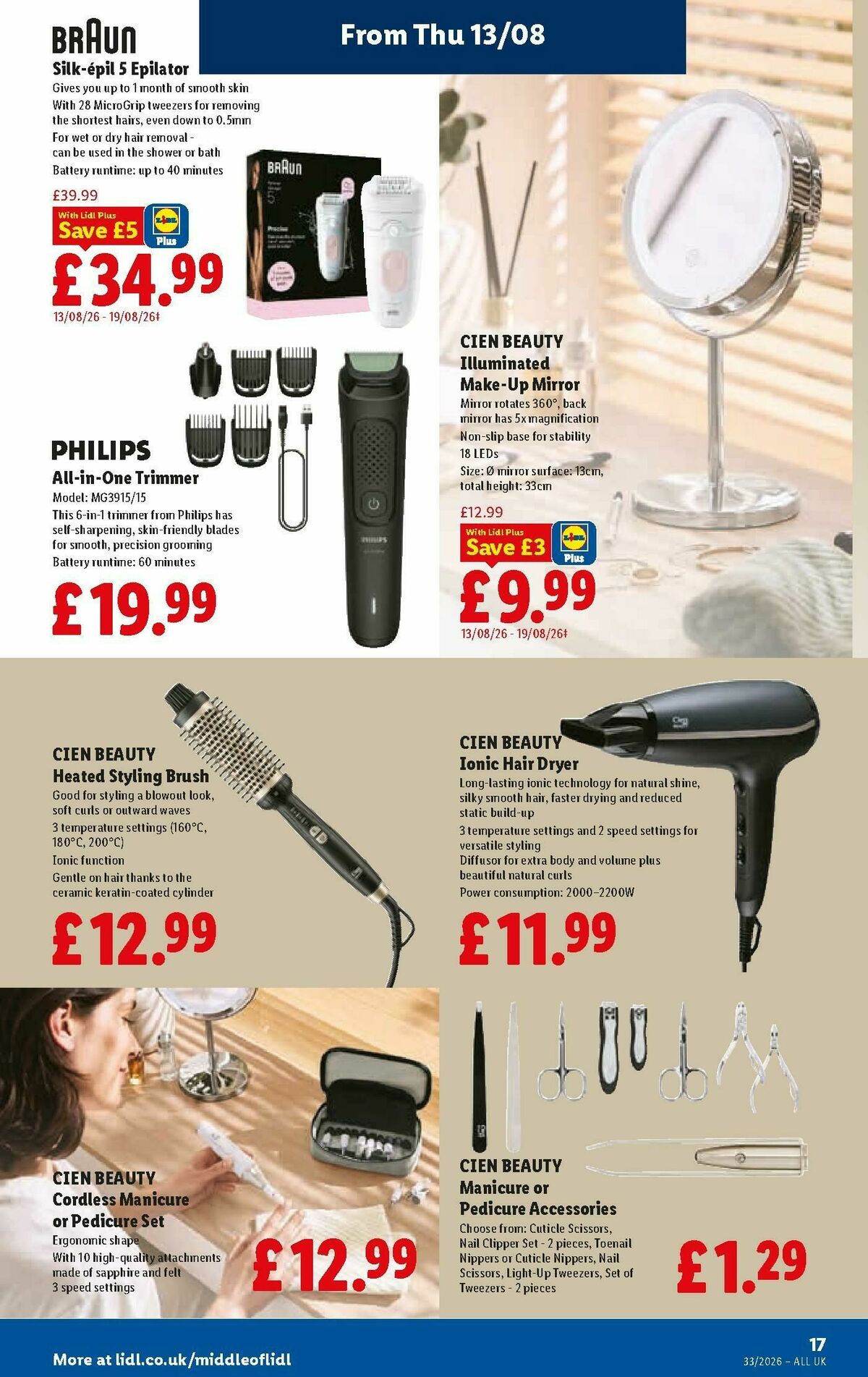 LIDL Offers from 13 August