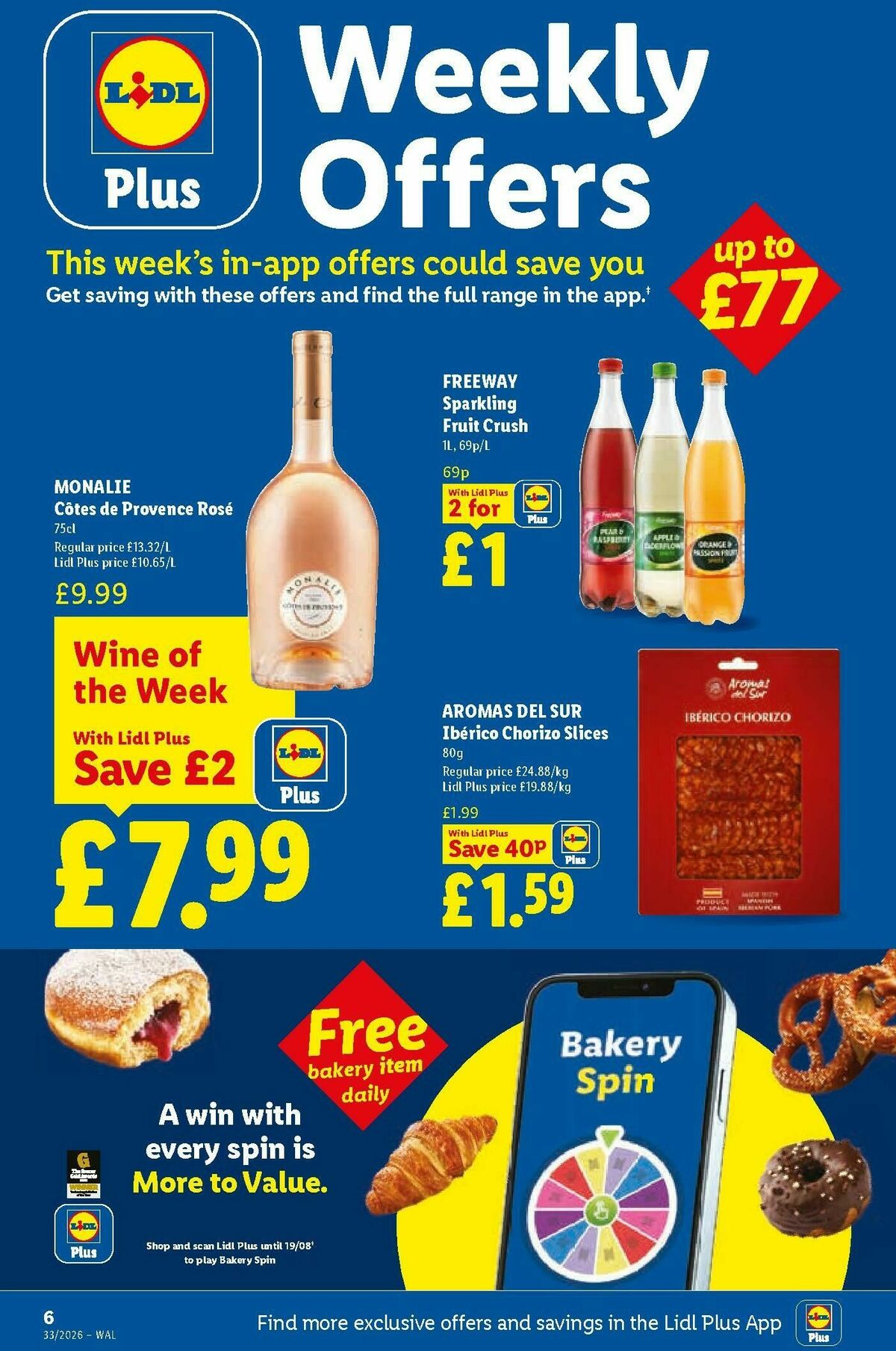 LIDL Wales Offers from 13 August