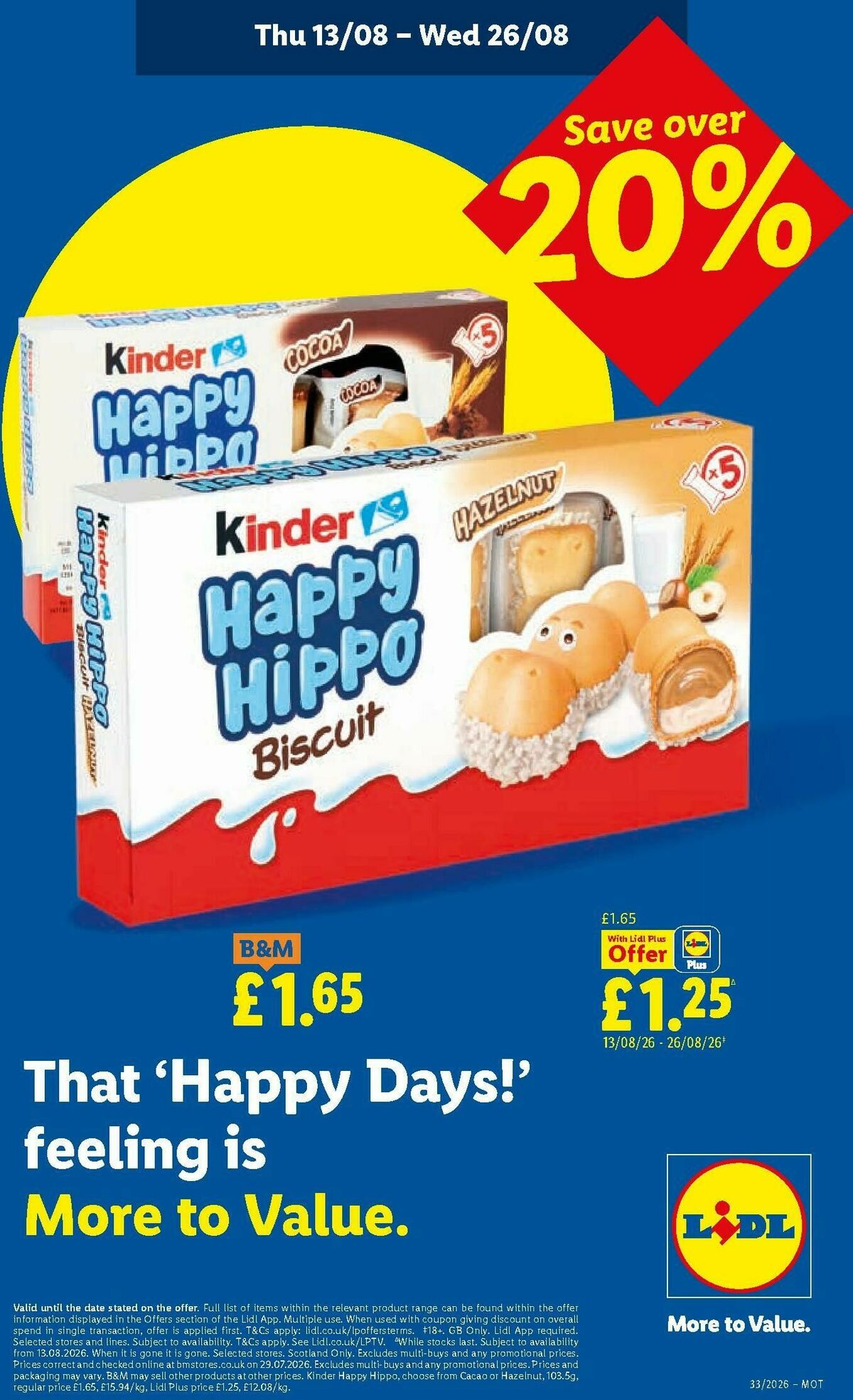 LIDL Scotland Offers from 13 August