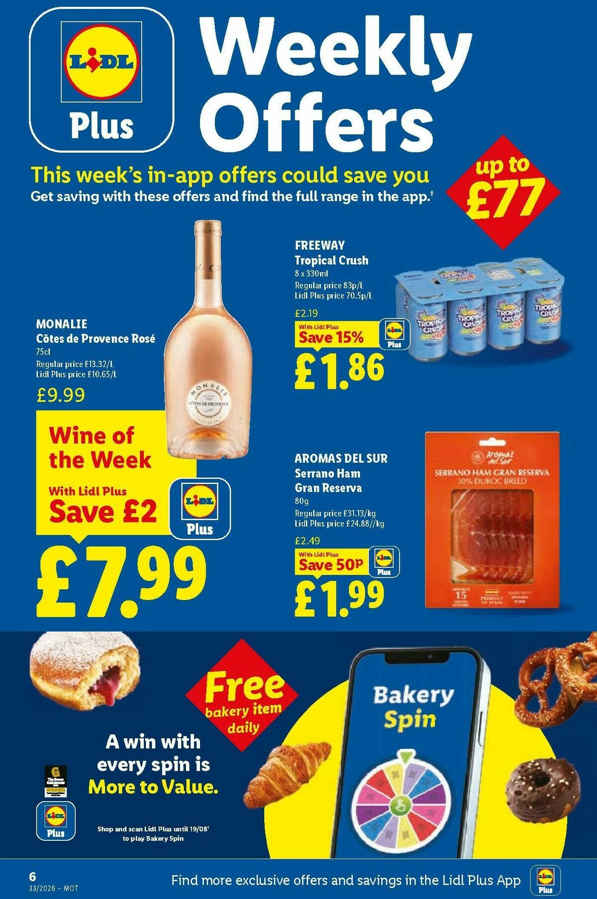 LIDL Scotland Offers from 13 August
