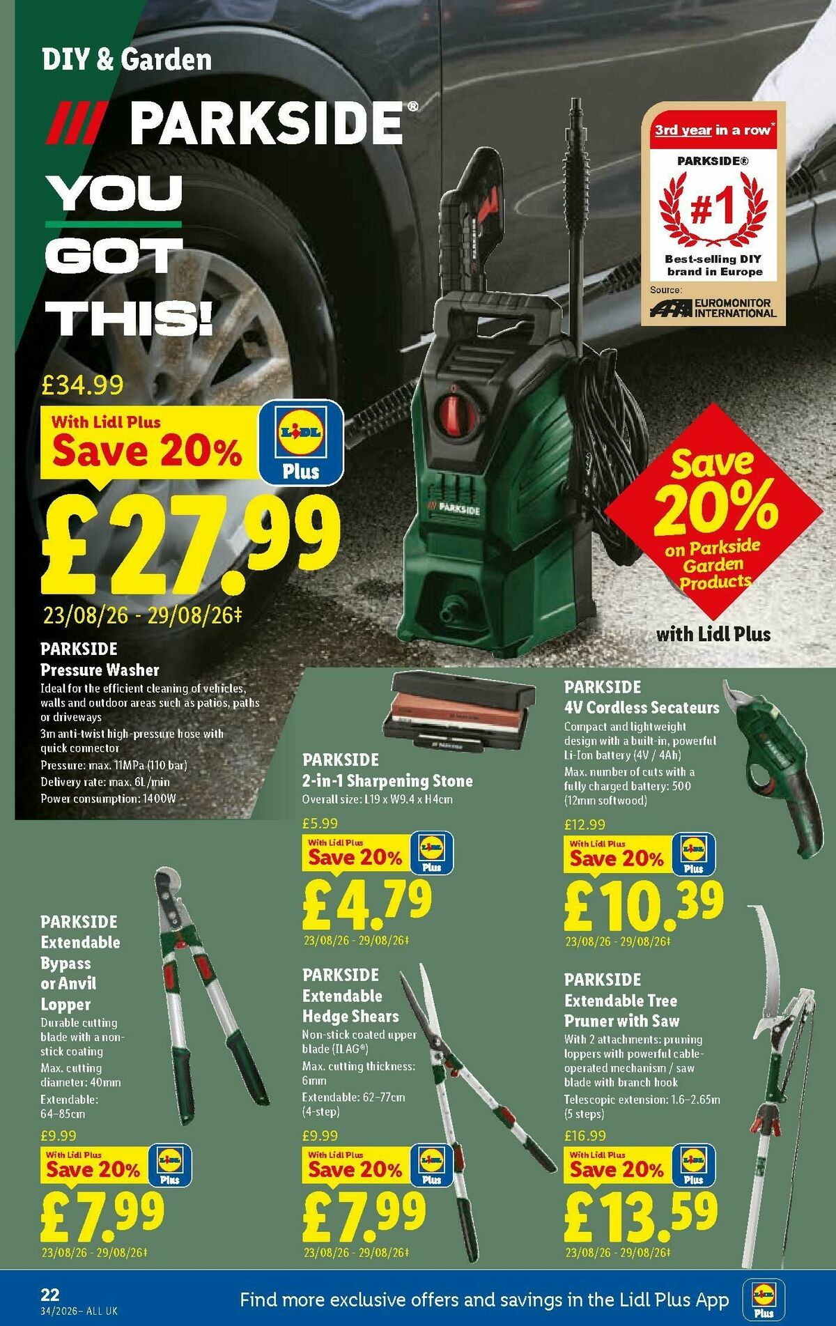 LIDL Offers from 20 August