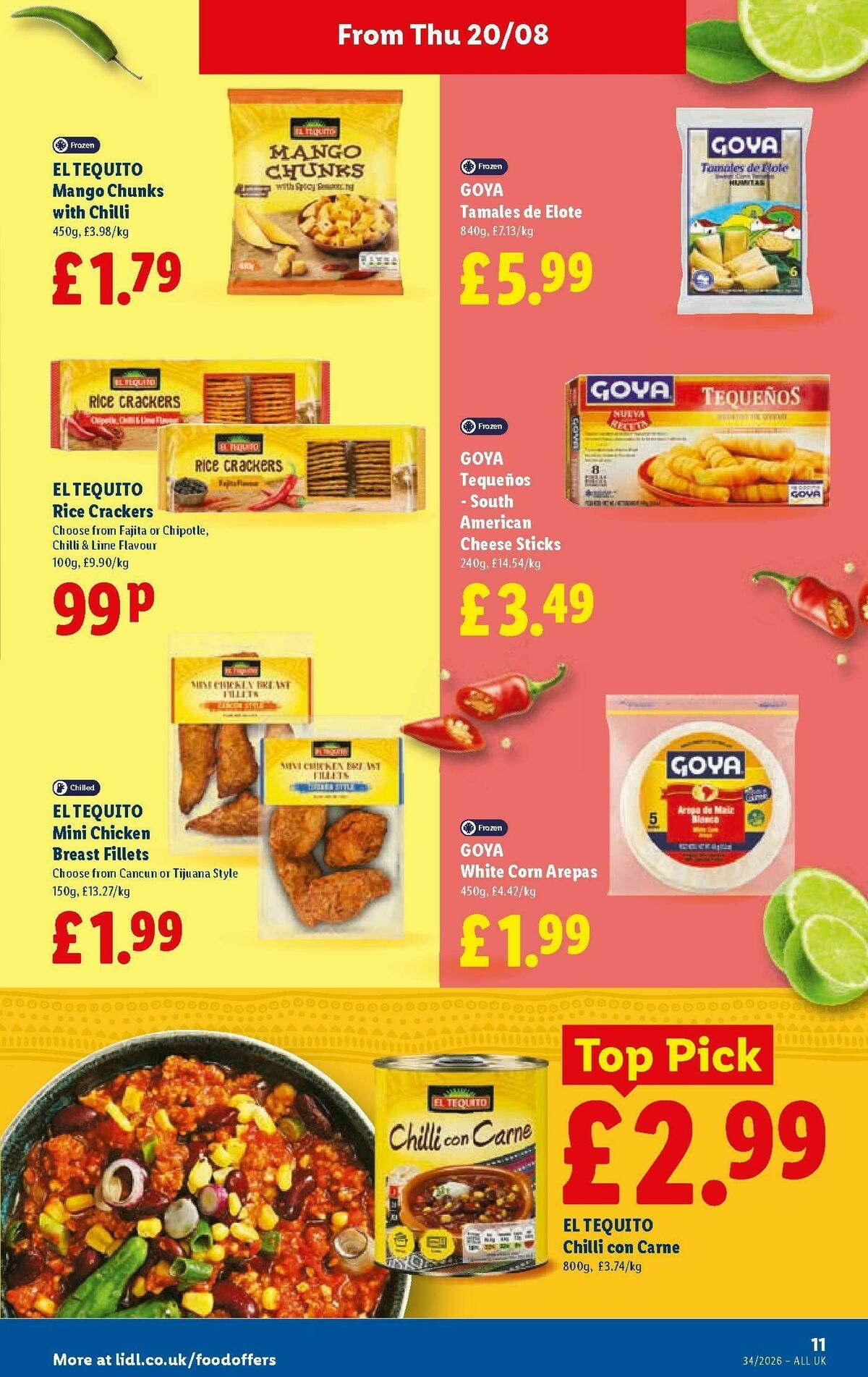 LIDL Scotland Offers from 20 August