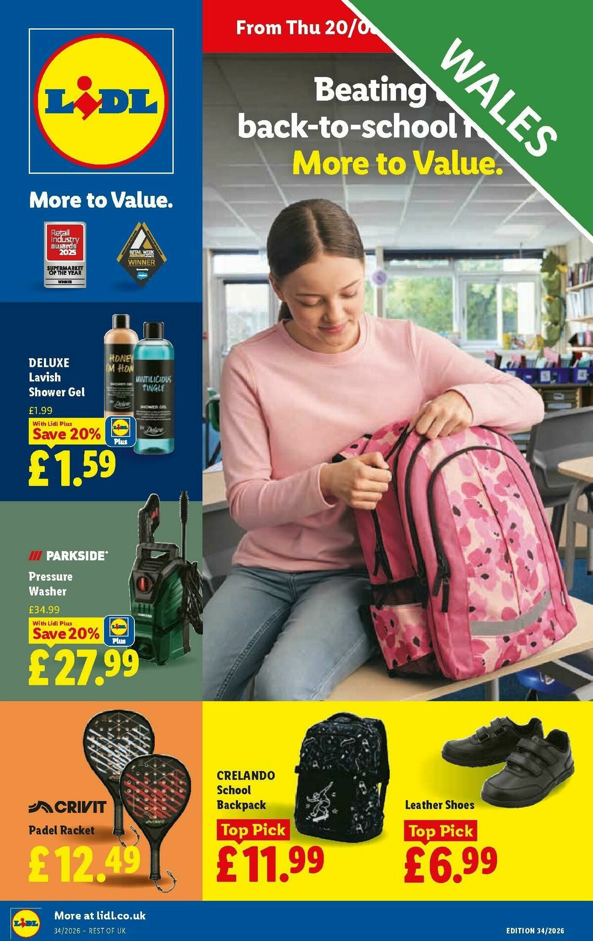 LIDL Wales Offers from 20 August