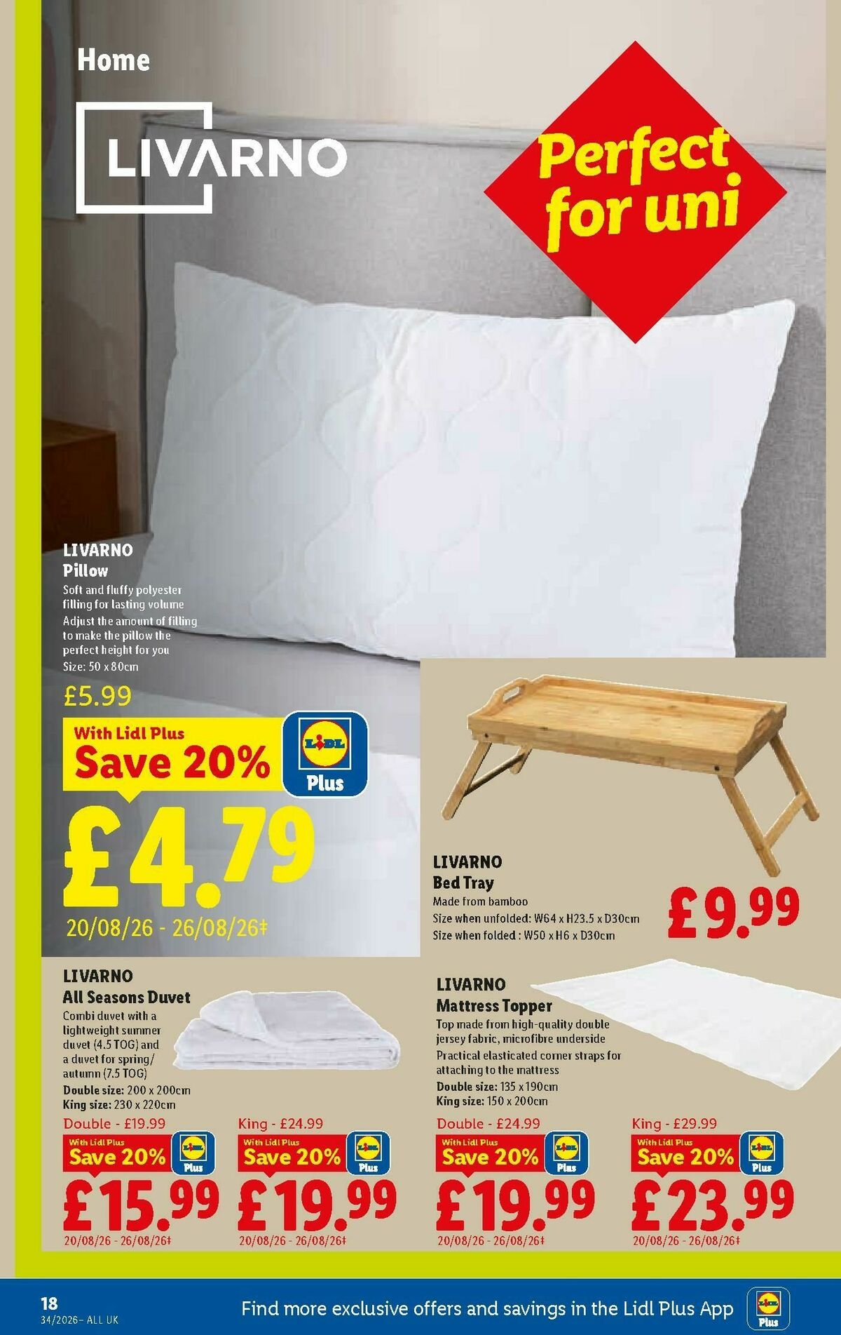LIDL Wales Offers from 20 August