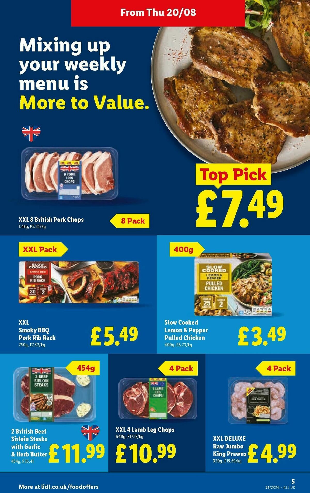 LIDL Wales Offers from 20 August