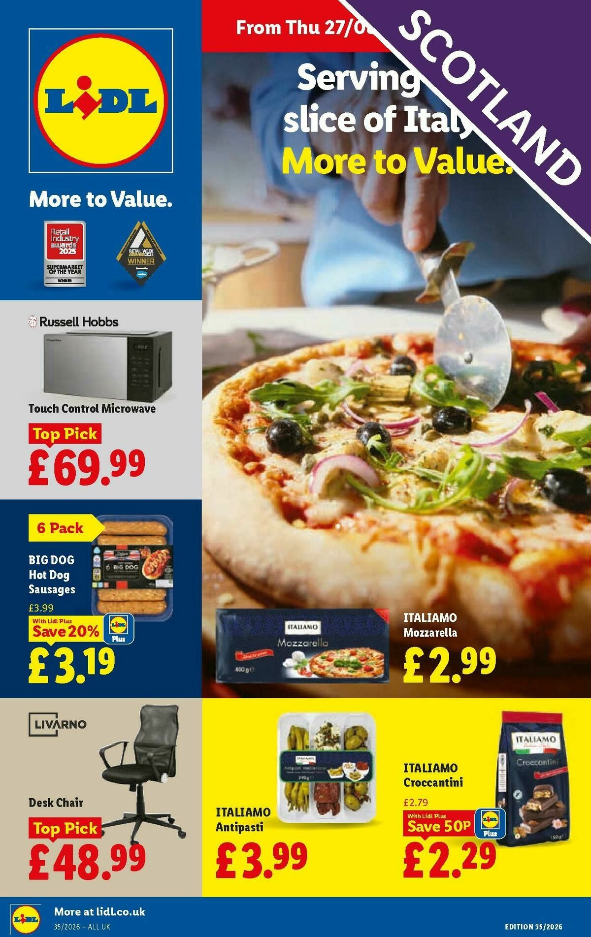 LIDL Scotland Offers from 27 August