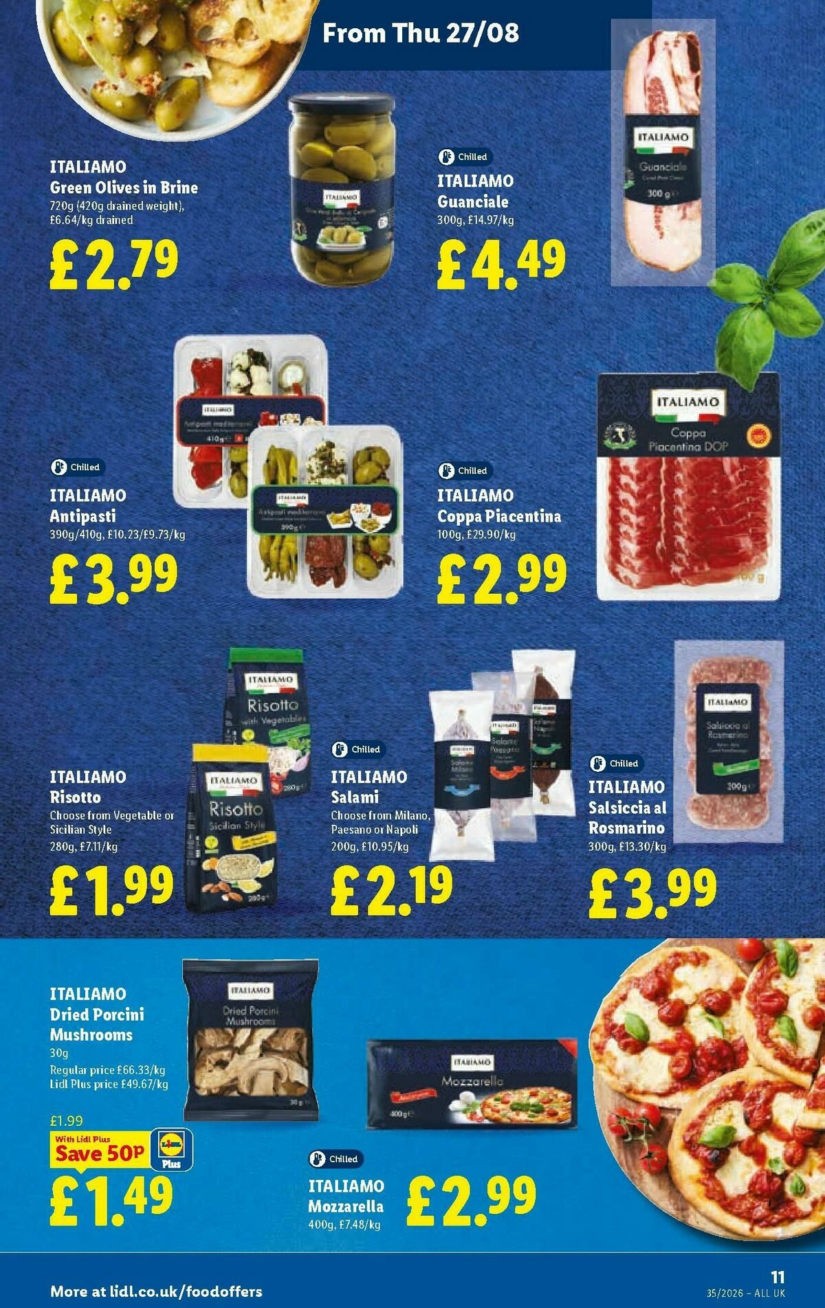 LIDL Scotland Offers from 27 August