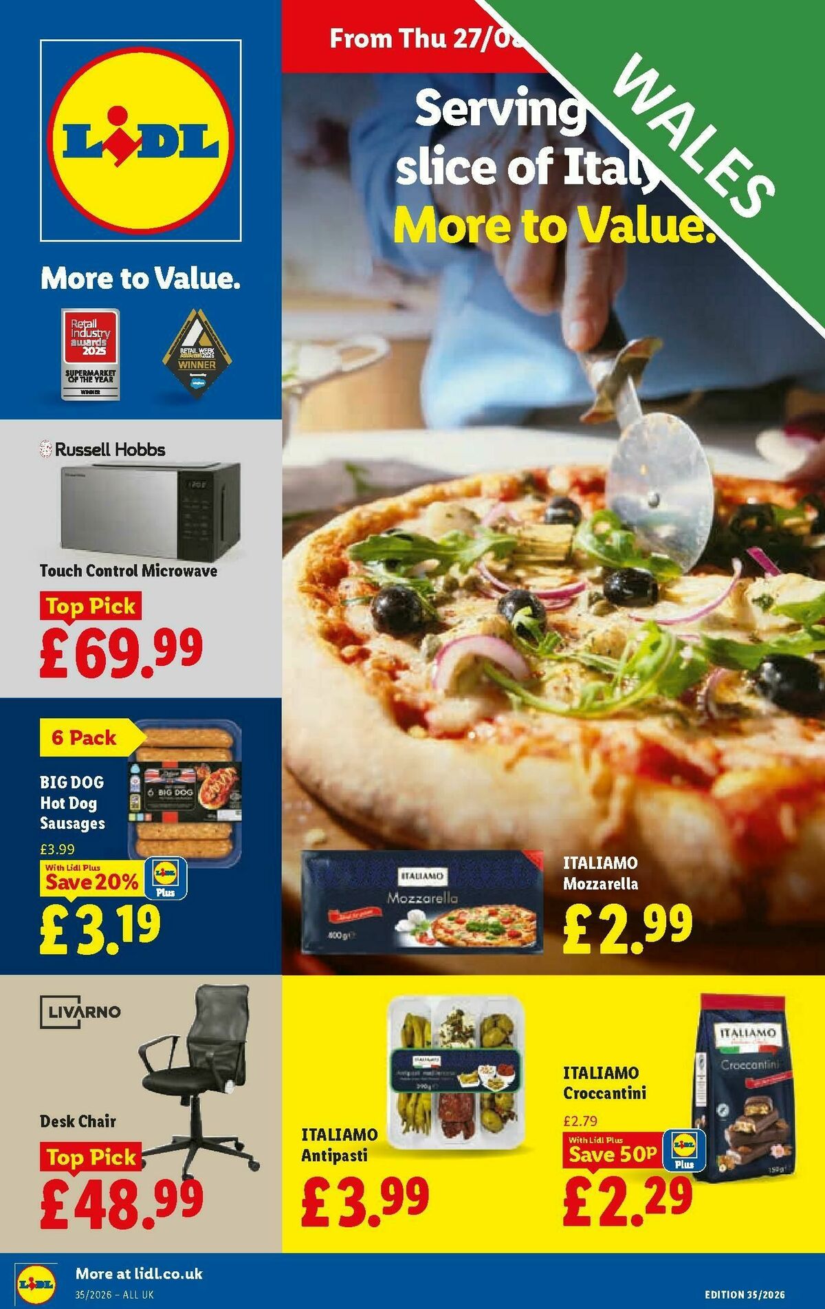 LIDL Wales Offers from 27 August