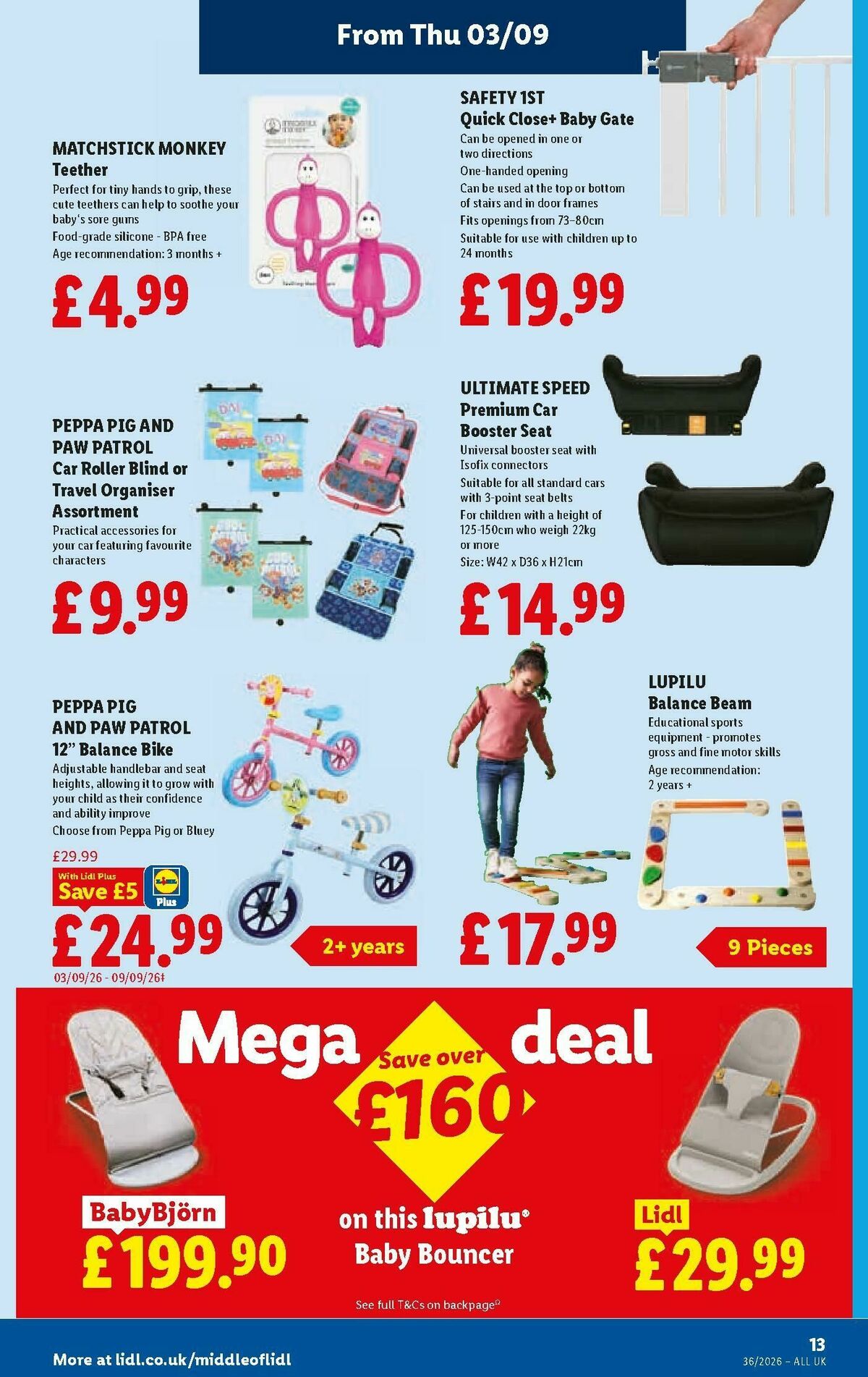 LIDL Offers from 3 September