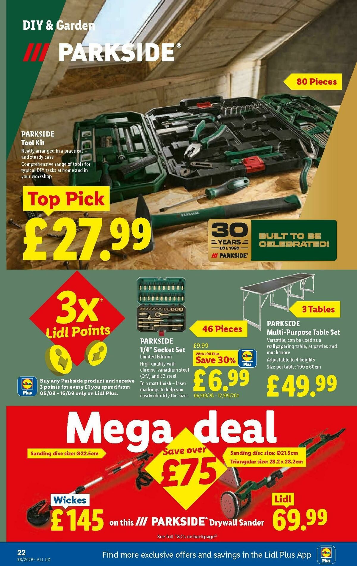 LIDL Offers from 3 September