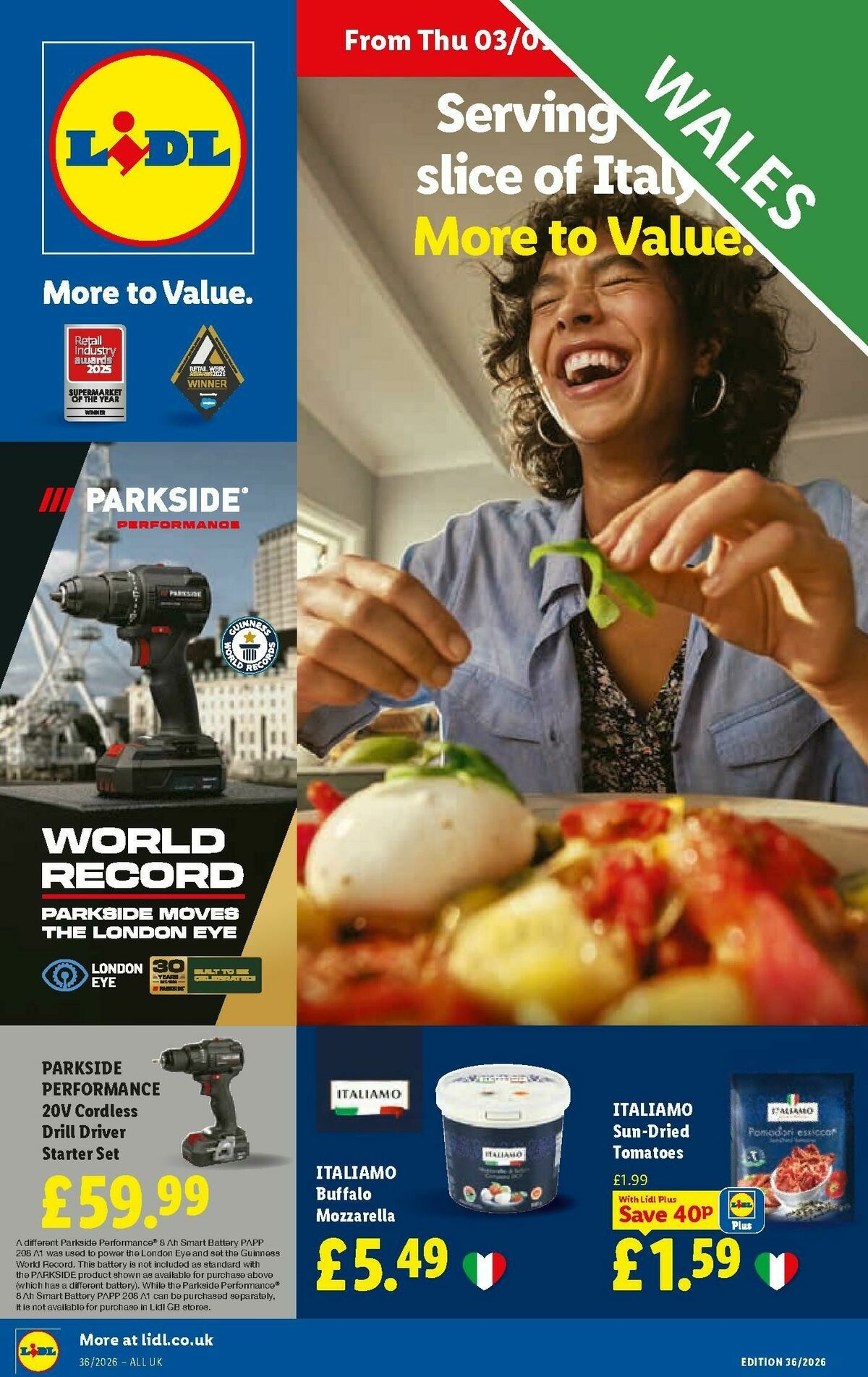 LIDL Wales Offers from 3 September